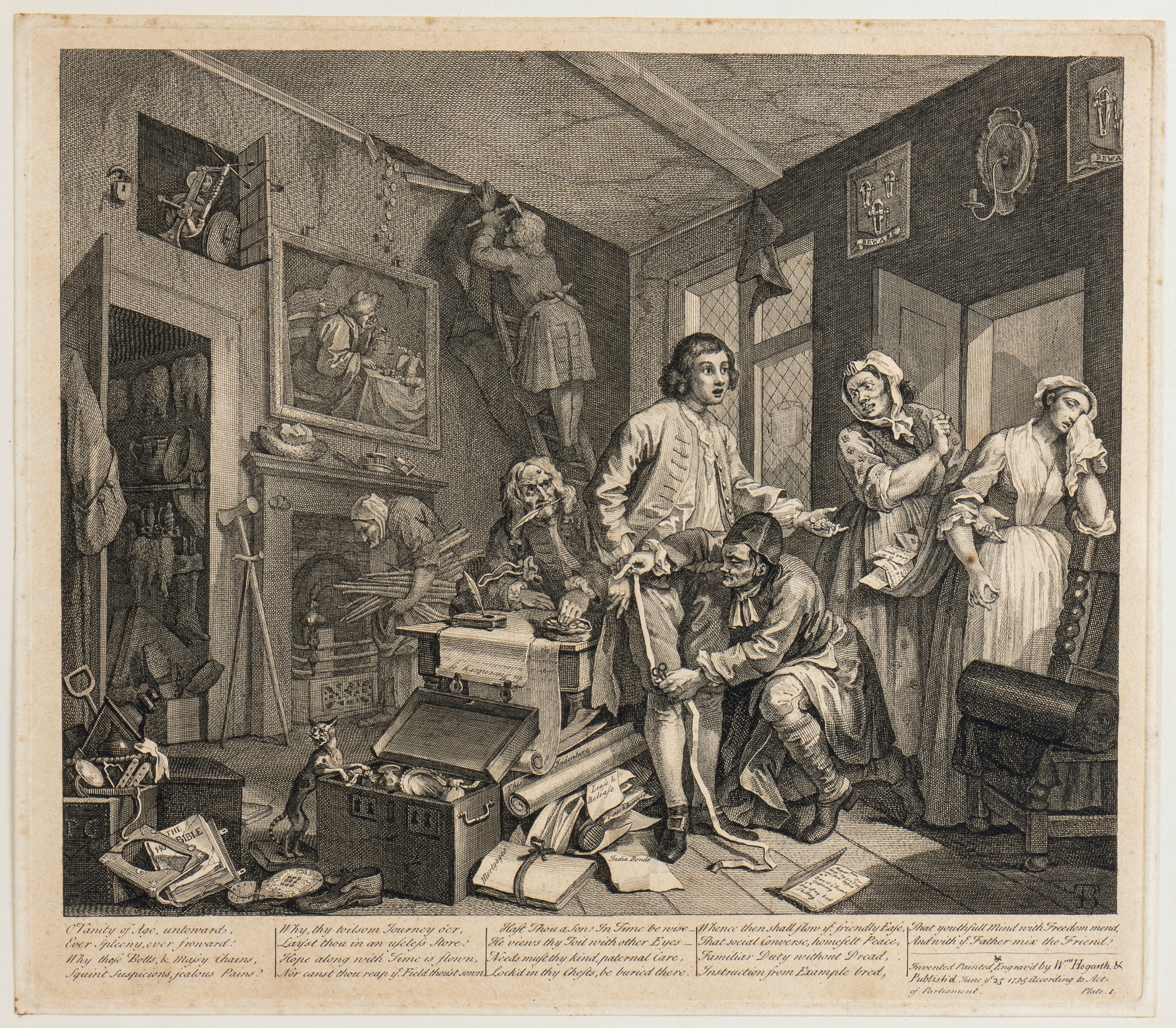 William Hogarth - A Rake's Progress