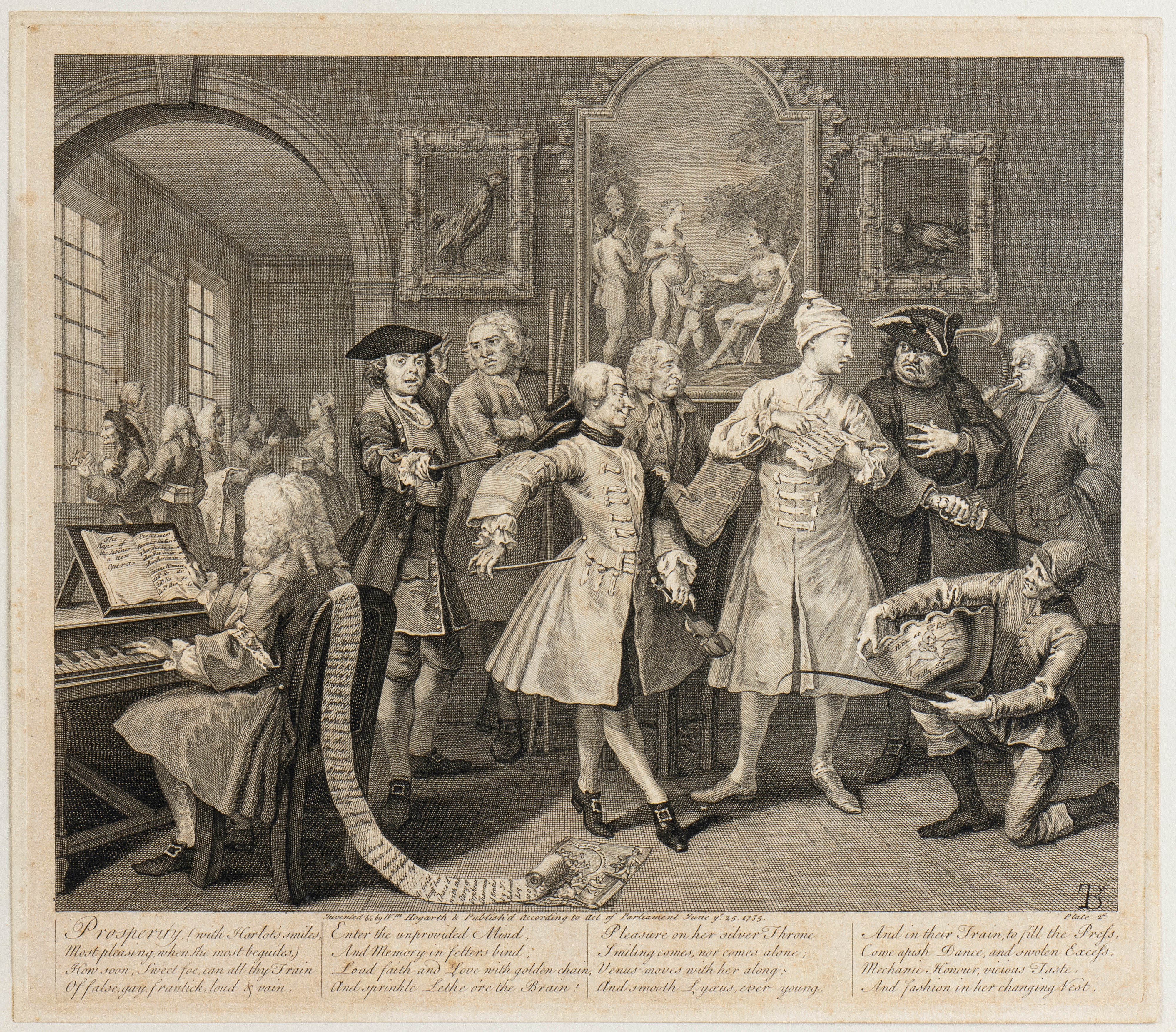 William Hogarth - A Rake's Progress
