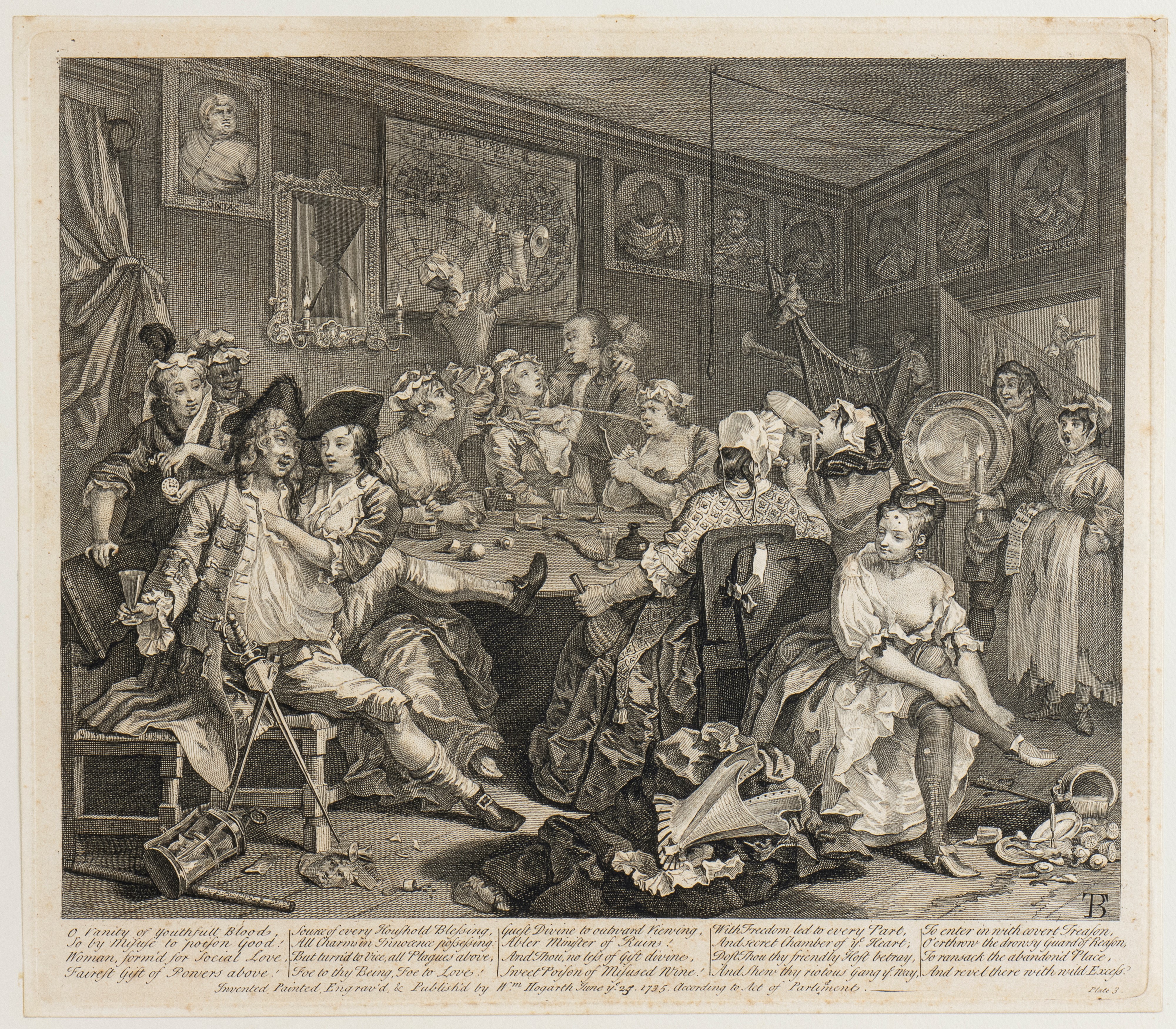 William Hogarth - A Rake's Progress