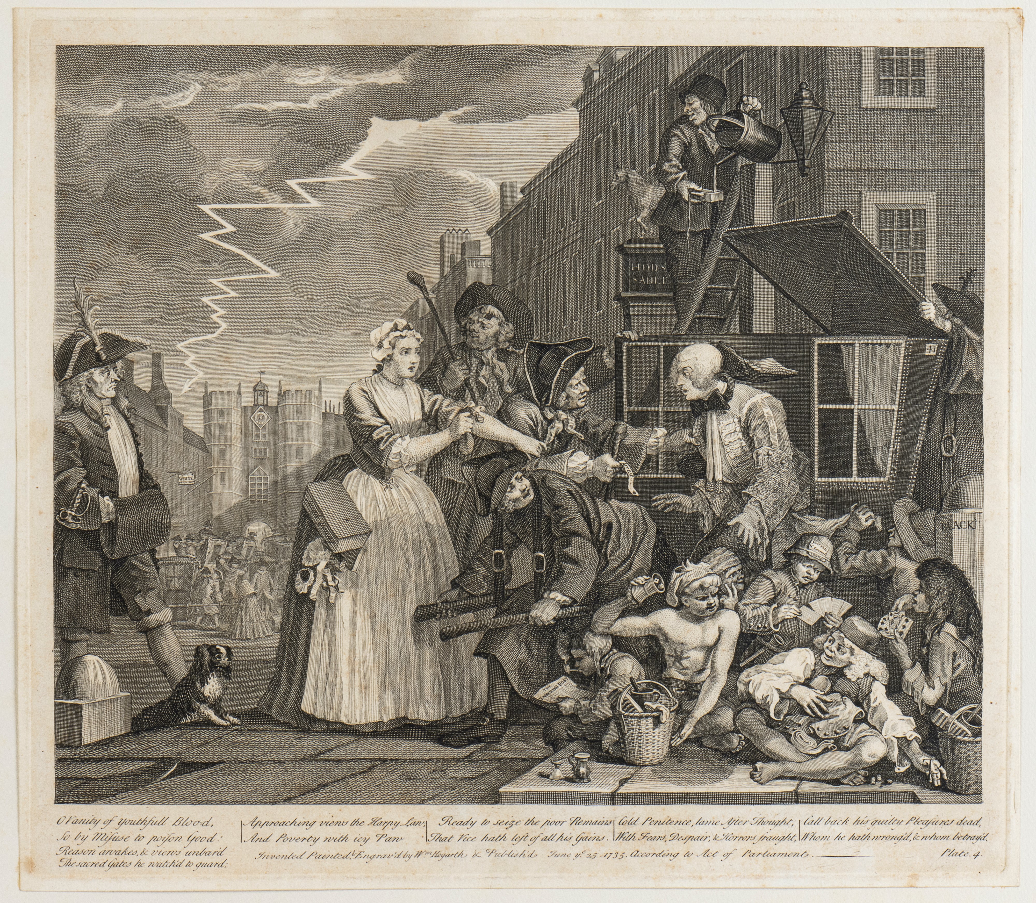 William Hogarth - A Rake's Progress