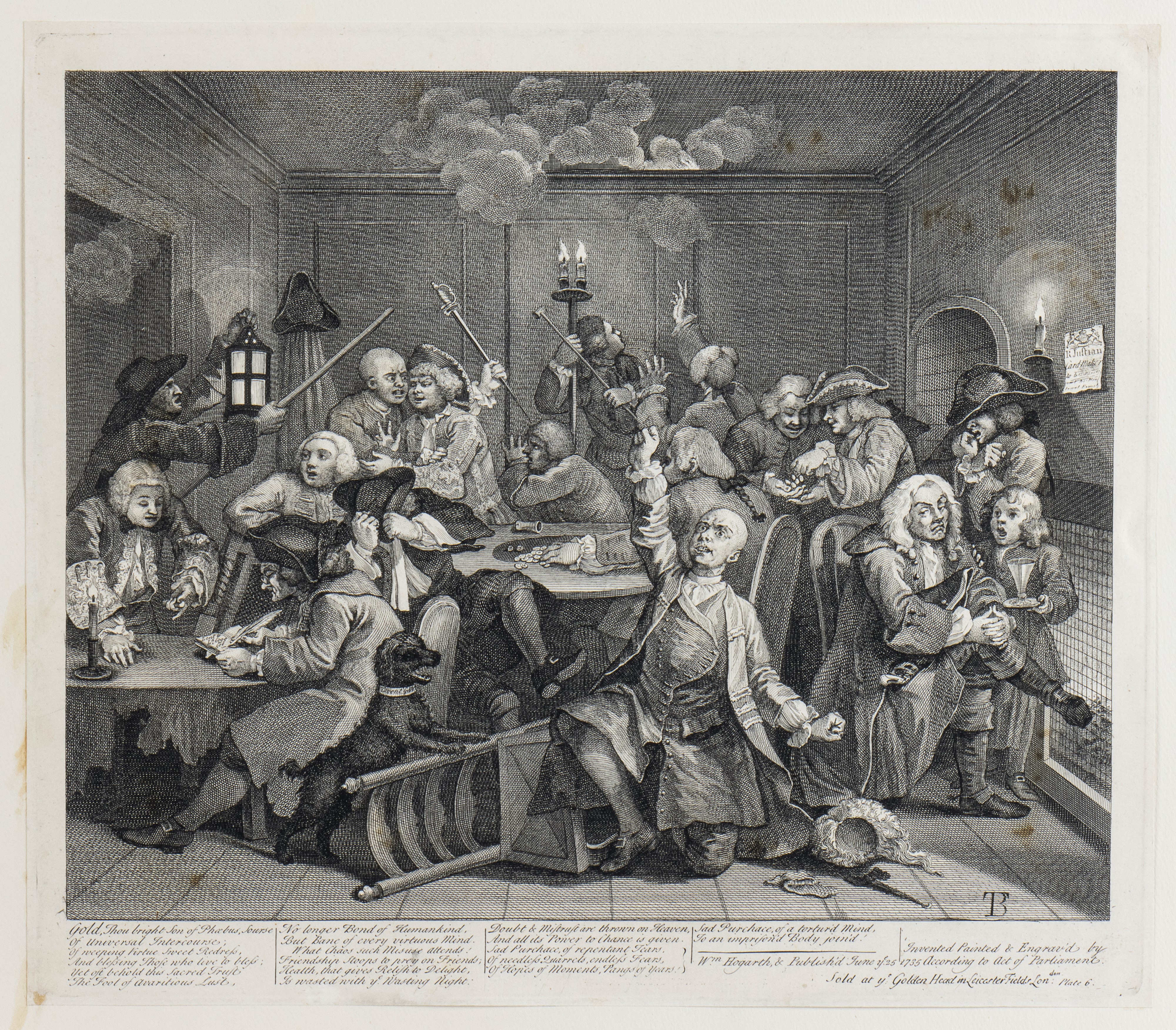 William Hogarth - A Rake's Progress