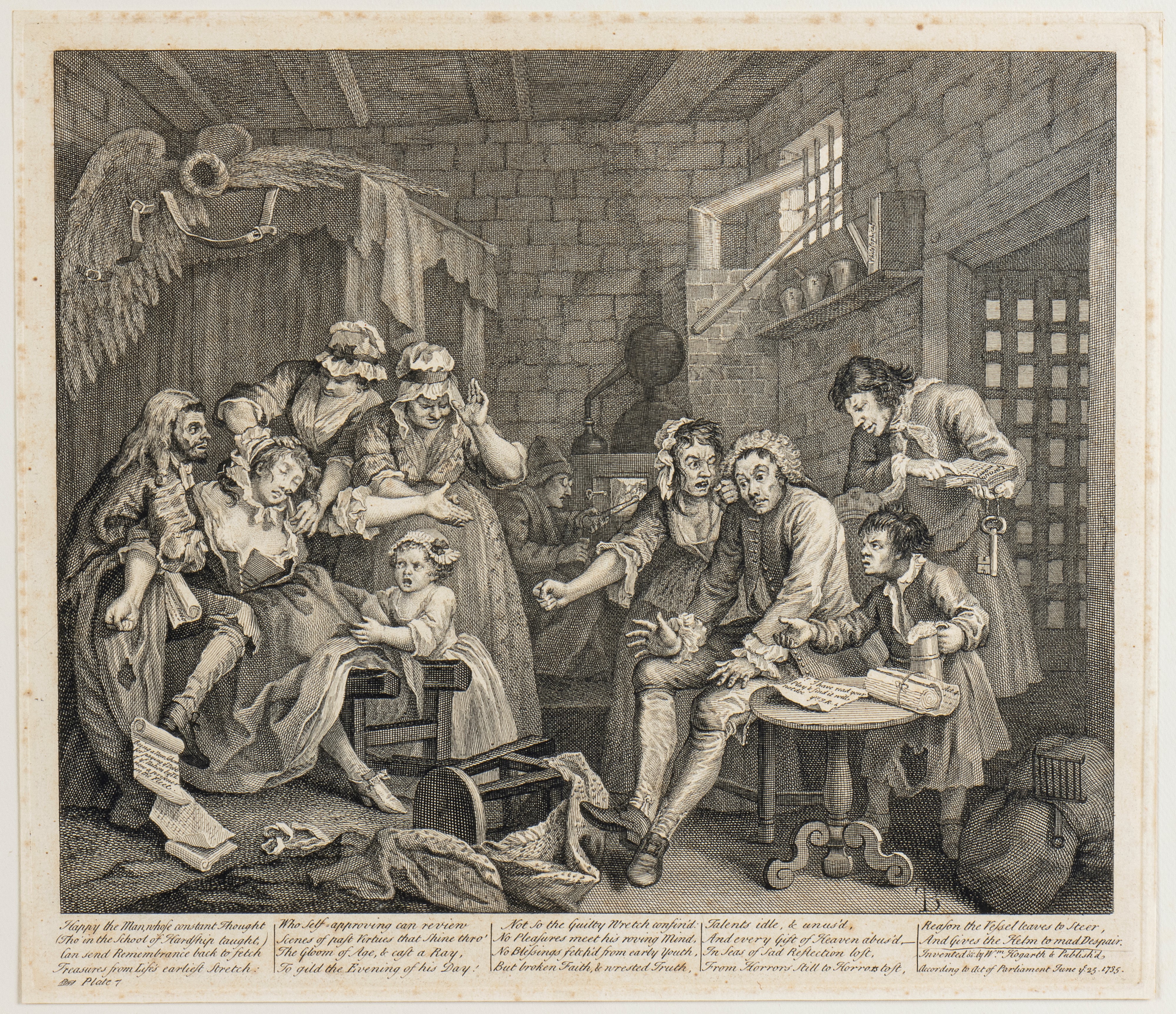 William Hogarth - A Rake's Progress