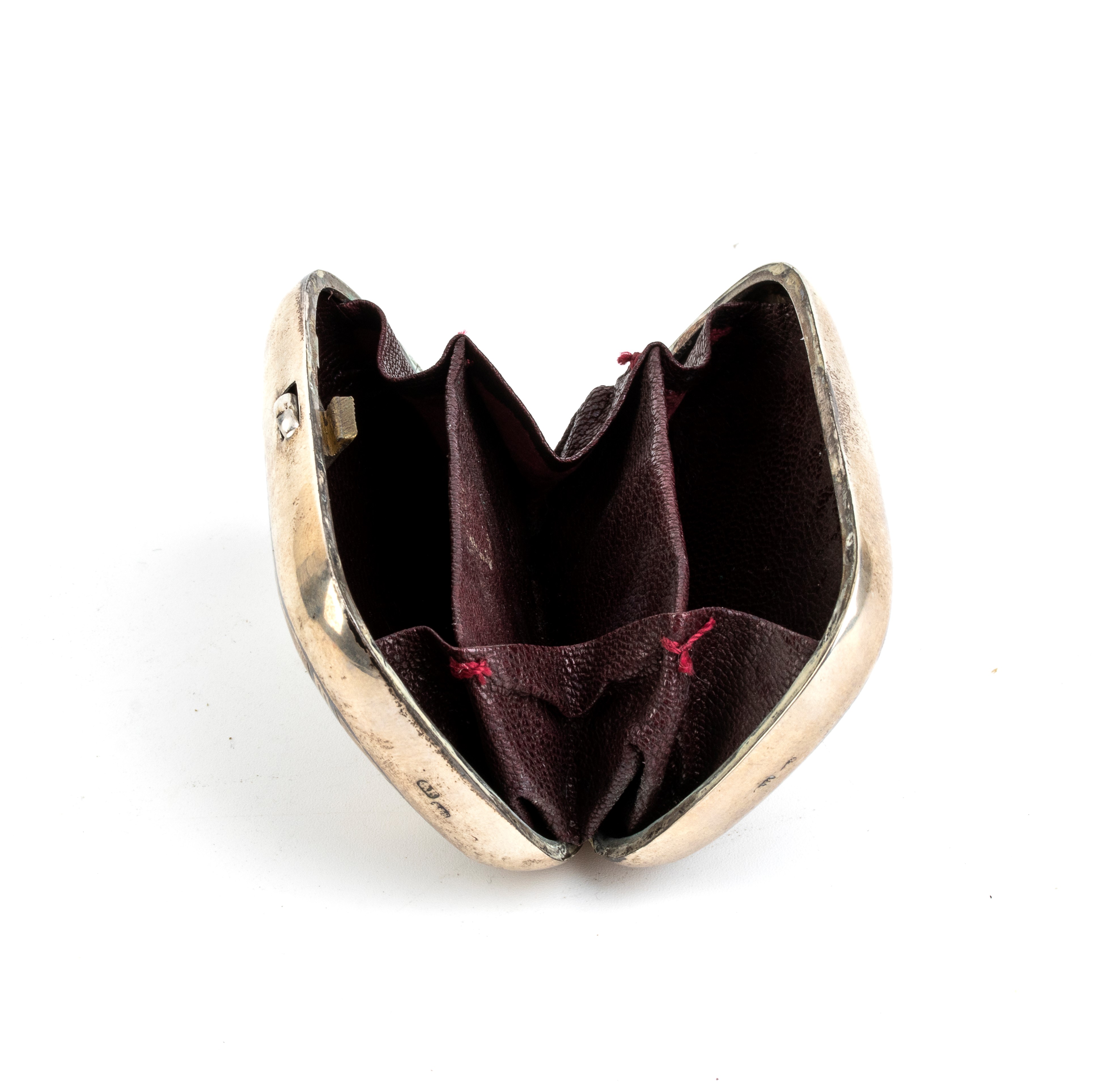 Portamonete russo in argento e niello