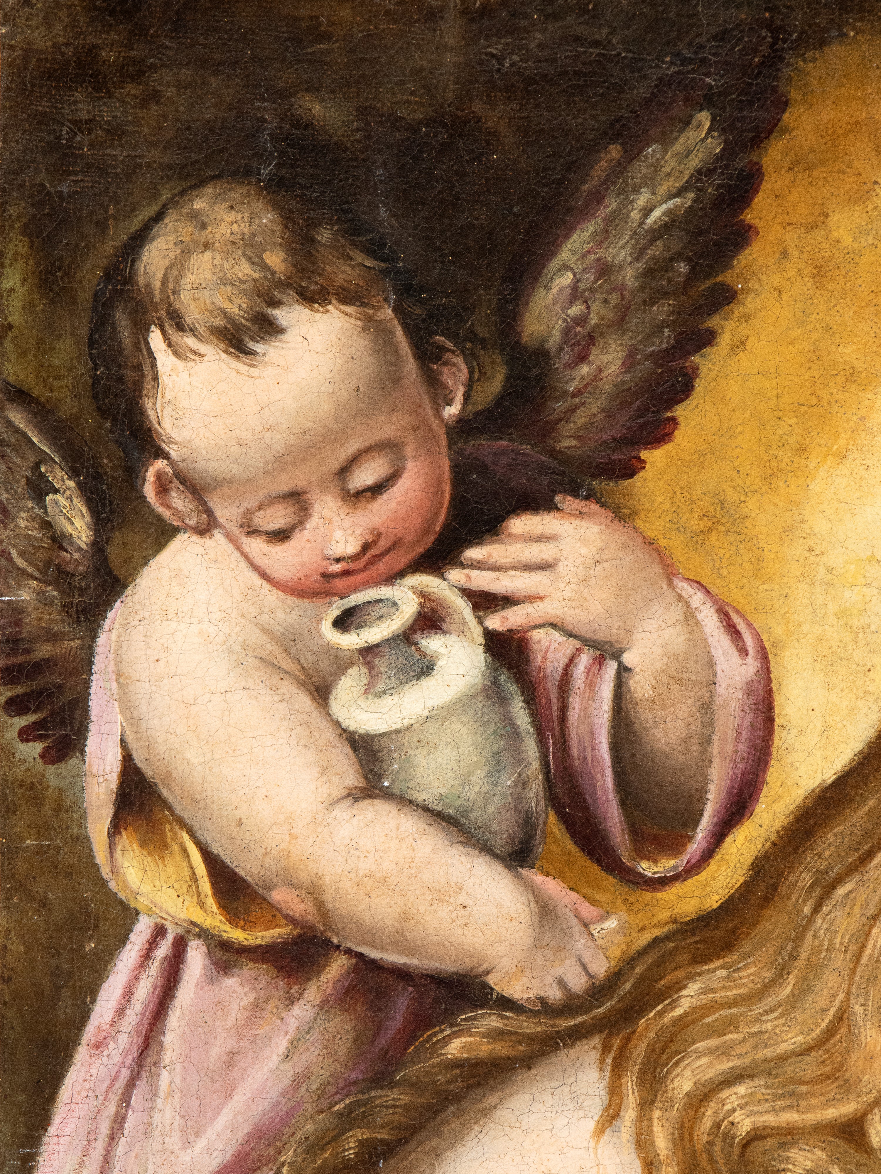 Artista Fiammingo, XVI - XVII Secolo - Maddalena Penitente