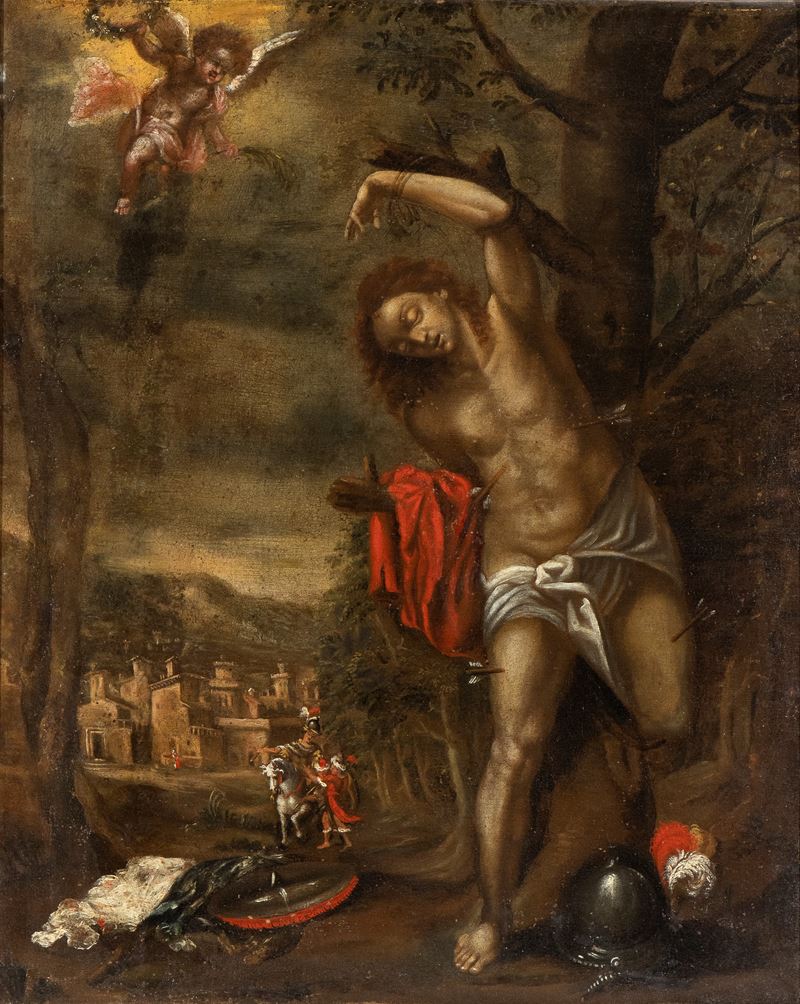 Hans Von Aachen, Hans Van Haachen - Martirio di San Sebastiano