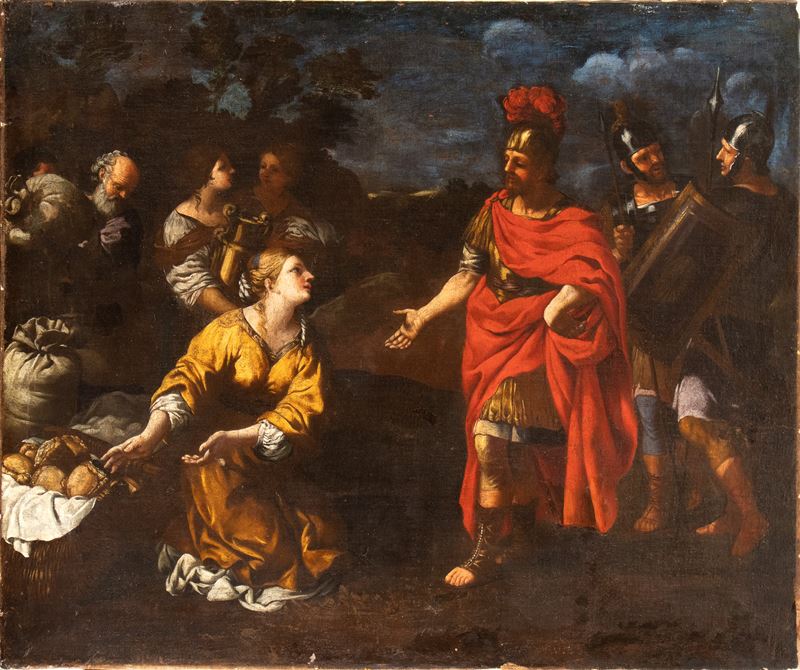 Artista Fiorentino, XVII Secolo - David e Abigail
