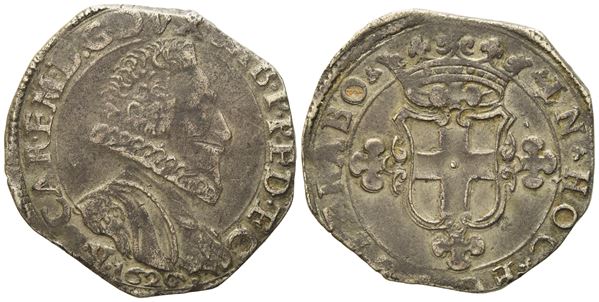 SAVOIA. Vercelli. Carlo Emanuele I (1580-1630). 2 fiorini 1626. Mi (5,80 g; 7,07 mm)  - Auction Modern Coins - Bertolami Fine Art - Casa d'Aste