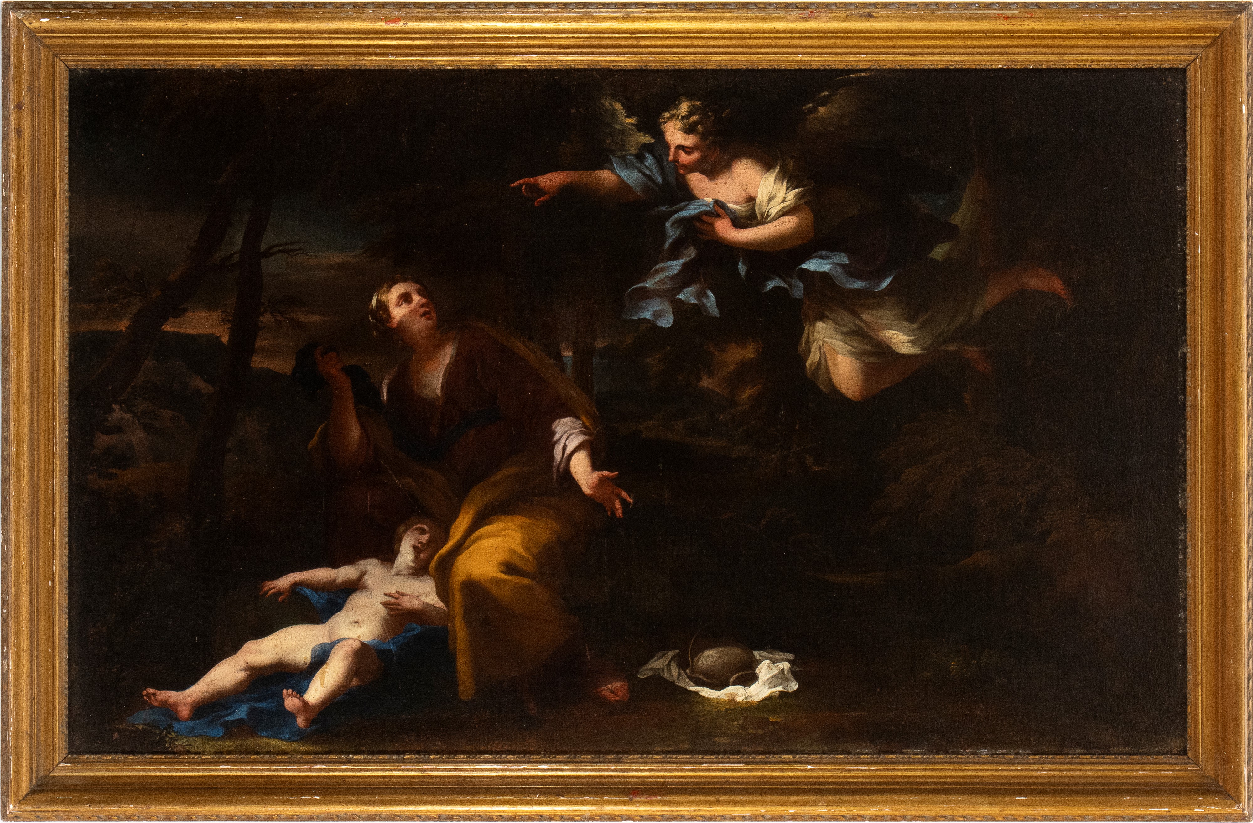 Artista Attivo a Roma, Seconda Metà XVII Secolo - Agar e L'angelo