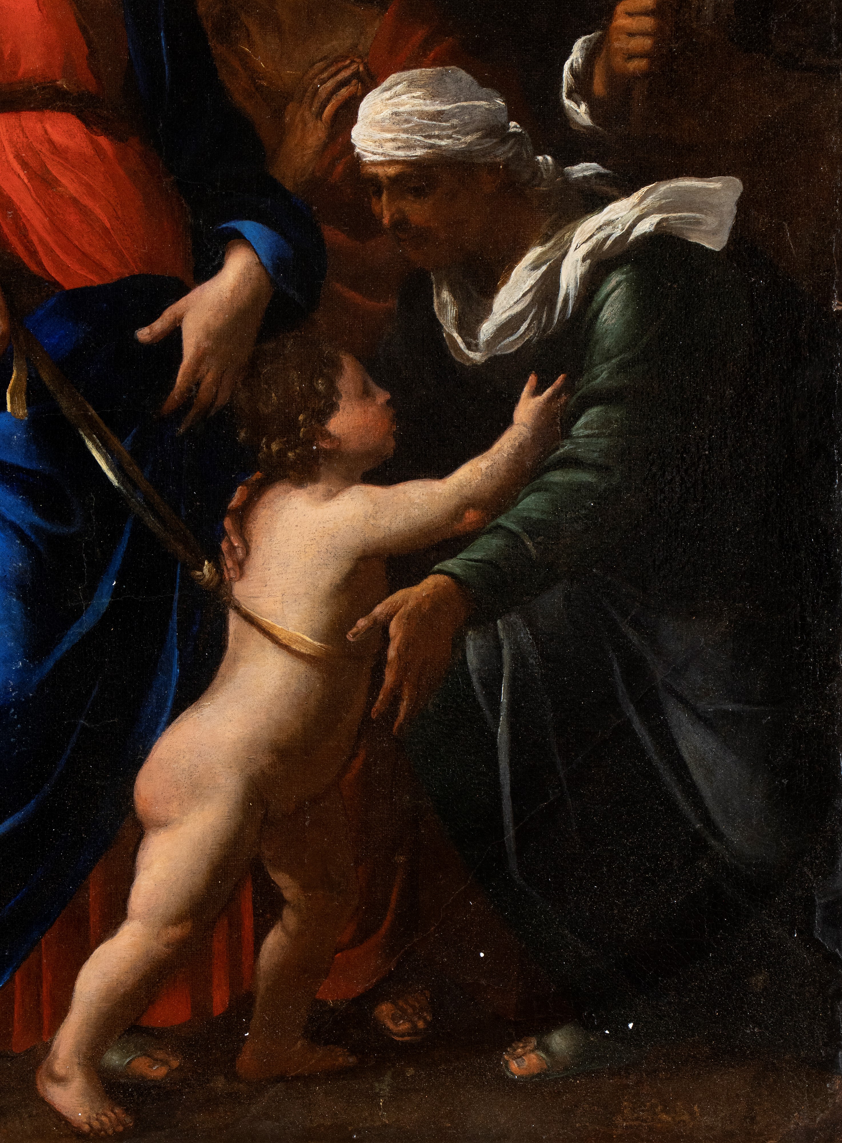 Jan Miel - Sacra Famiglia con Sant'anna e Santa Elisabetta