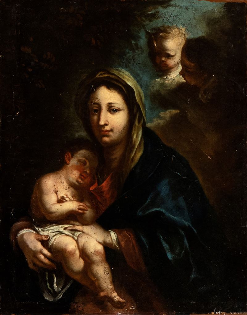 Pietro Novelli il Monrealese - Madonna con il Bambino
