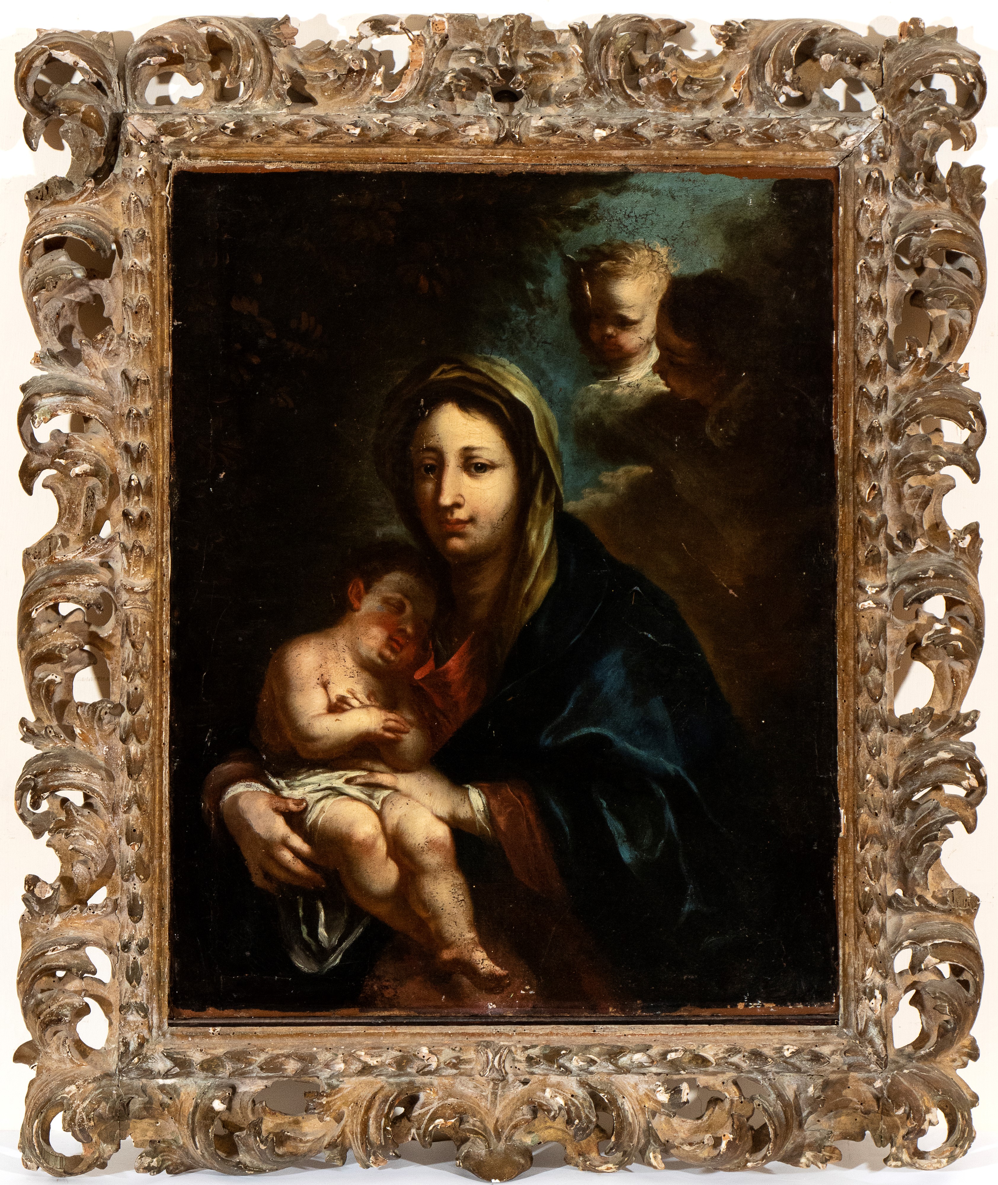 Pietro Novelli il Monrealese - Madonna con il Bambino