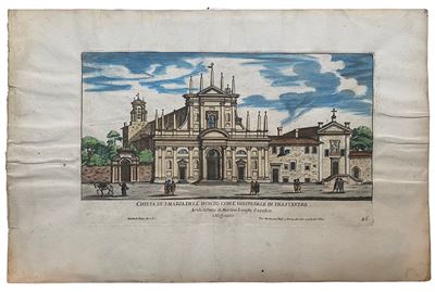 Chiesa di S. Maria Dell'horto con L'hospedale in Trastevere
