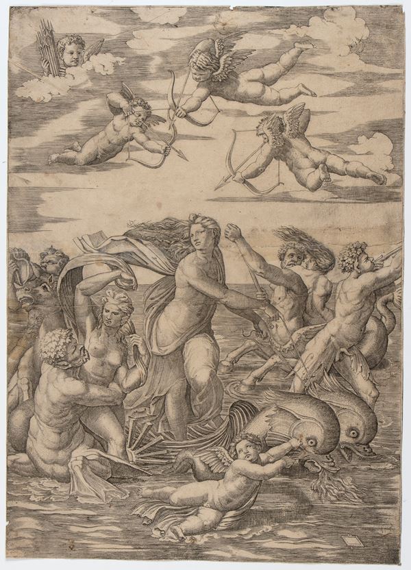 Marcantonio Raimondi - Galatea