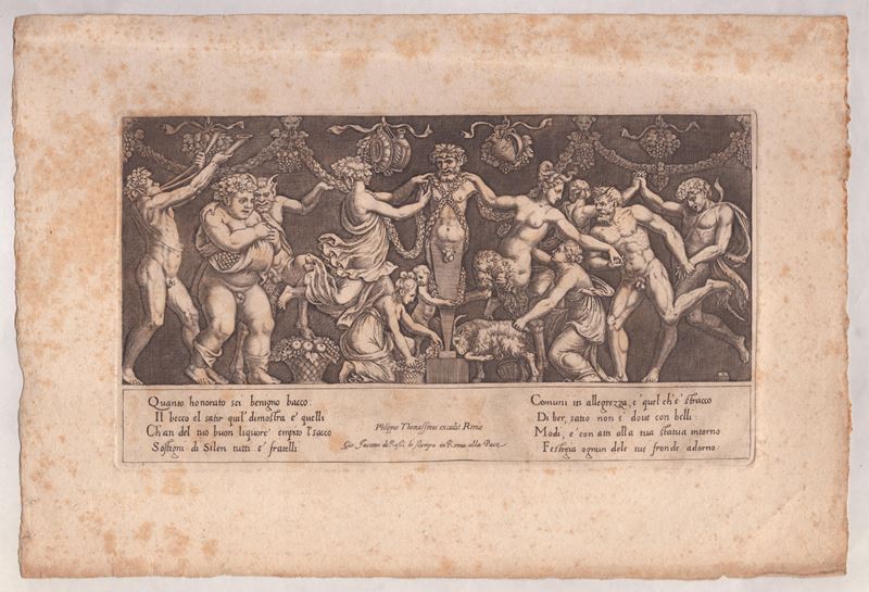 Maestro del Dado (1530-1560 Fl.) - Il Sacrificio a Priapo
