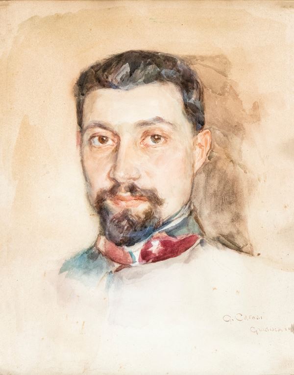 GIUSEPPE CAROSI - Male portrait