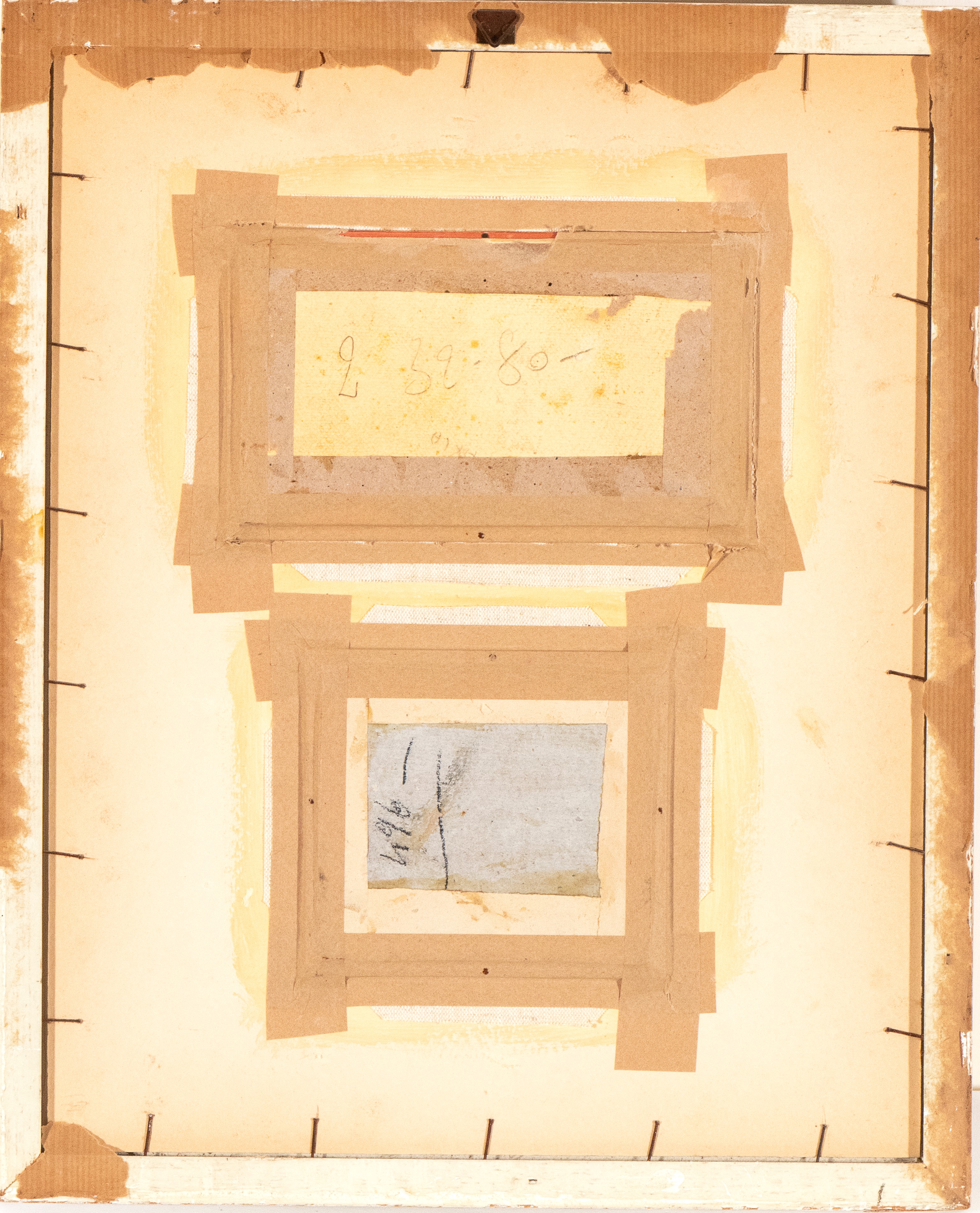 Lotto di due piccole vedute portuali