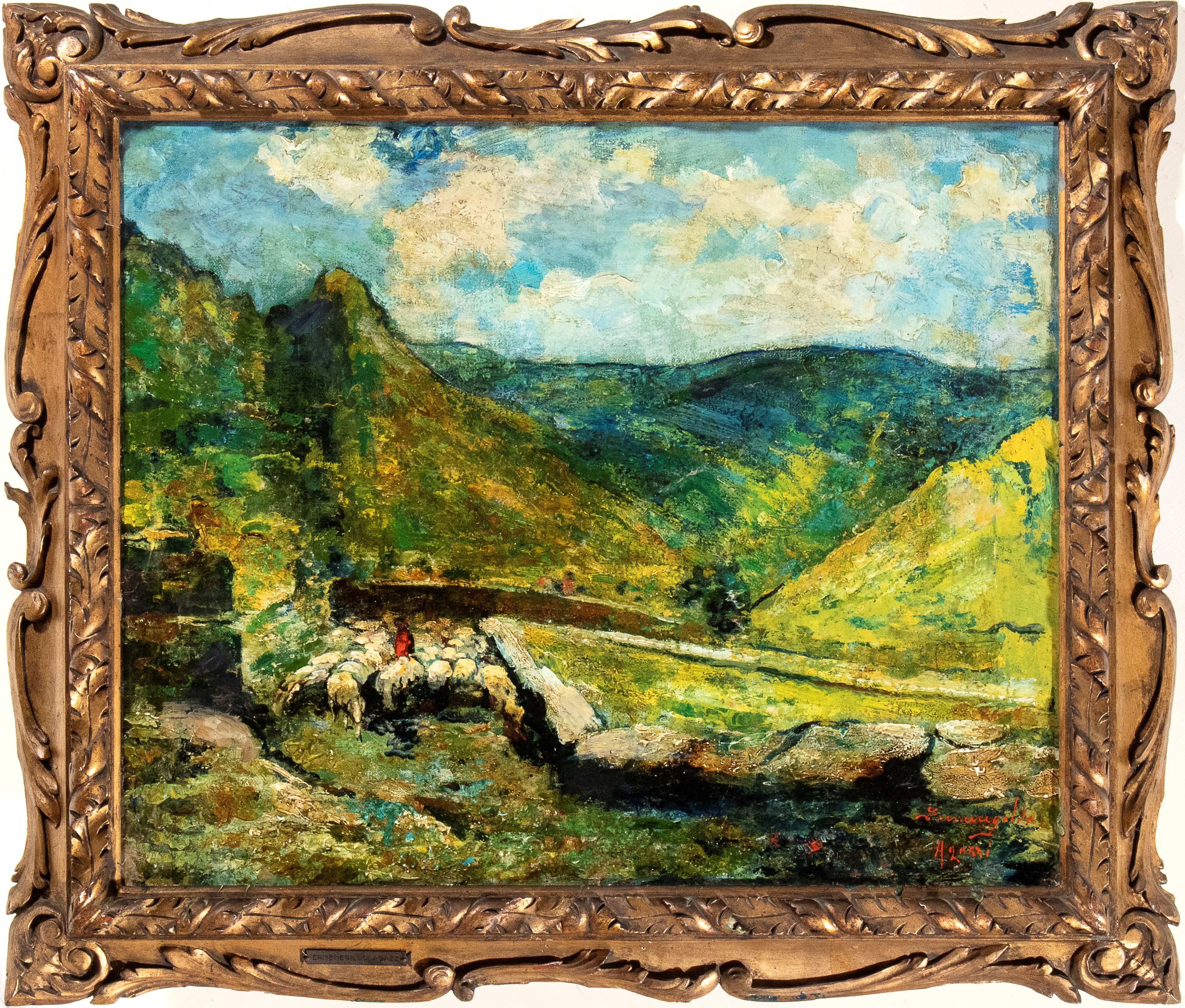Ermenegildo Agazzi - Paesaggio Montano