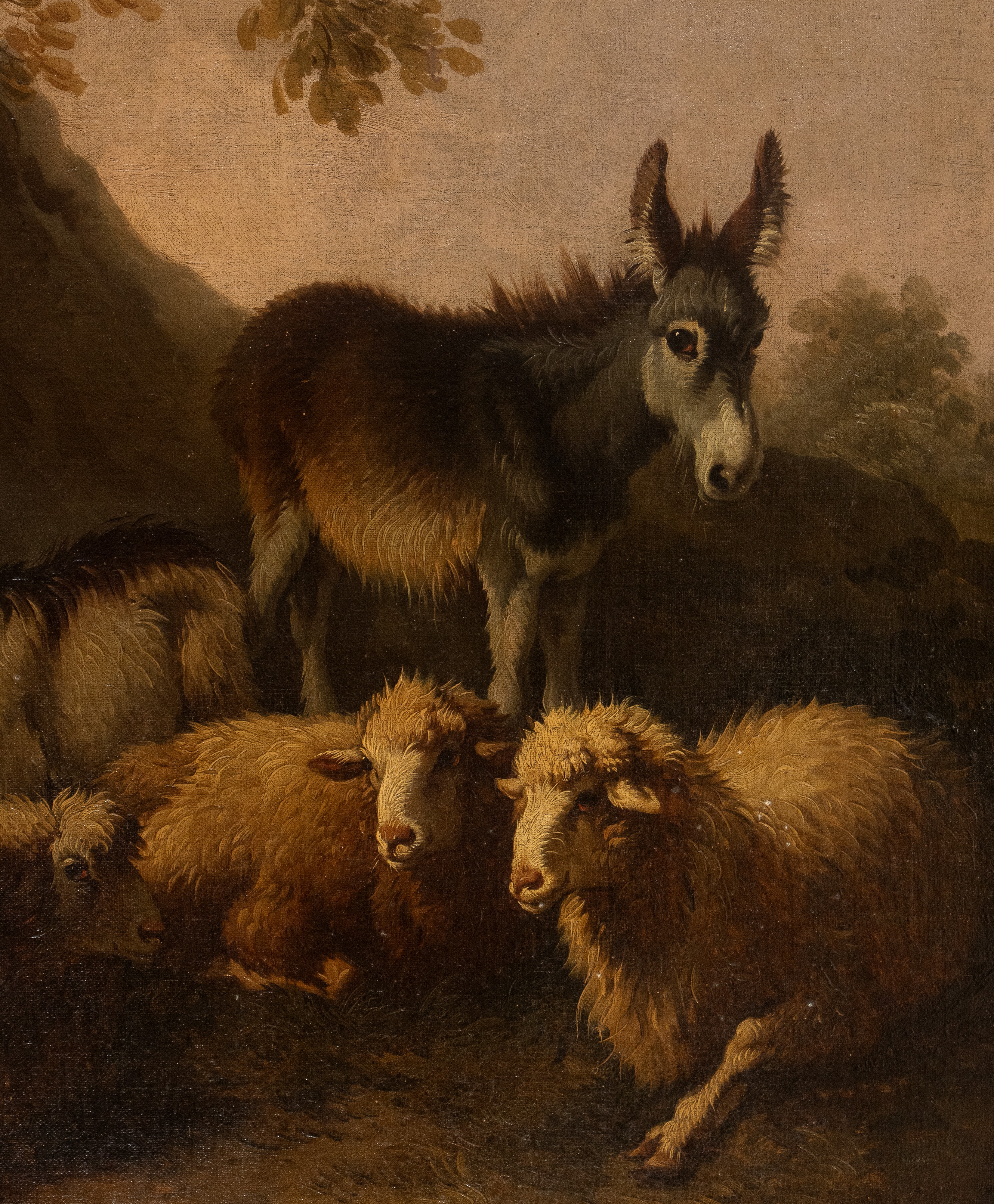 Contadini con bestiame