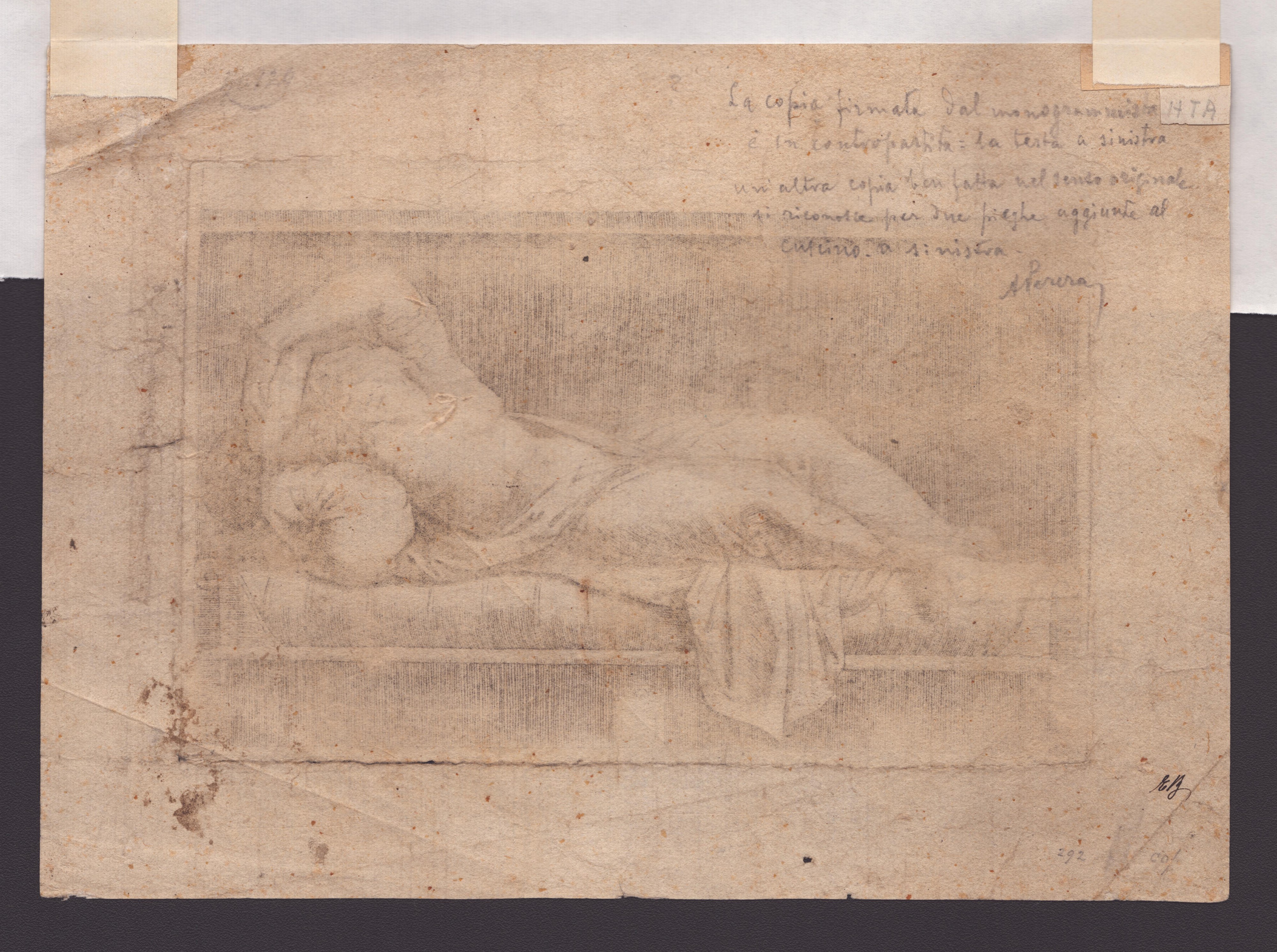 Marcantonio Raimondi - Cleopatra