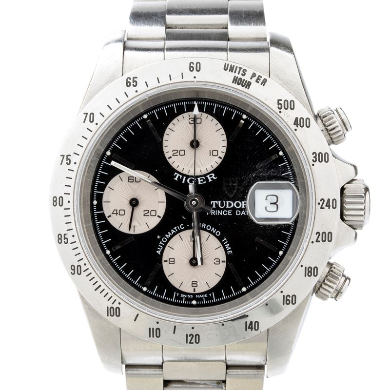 Prince Tiger: orologio da polso in acciaio