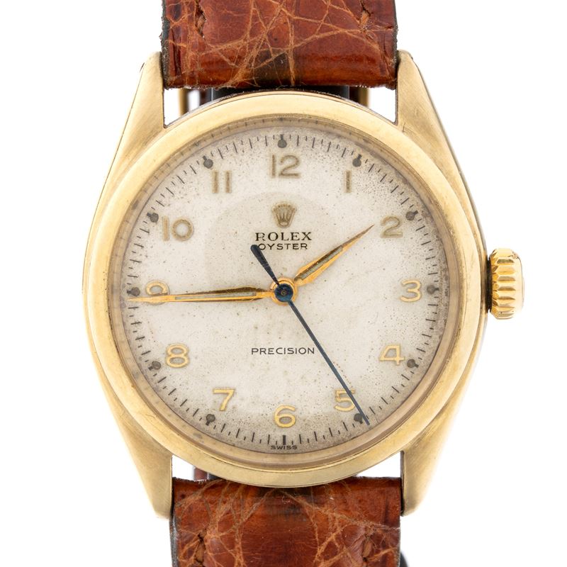 Oyster Precision: orologio da polso in oro 10K