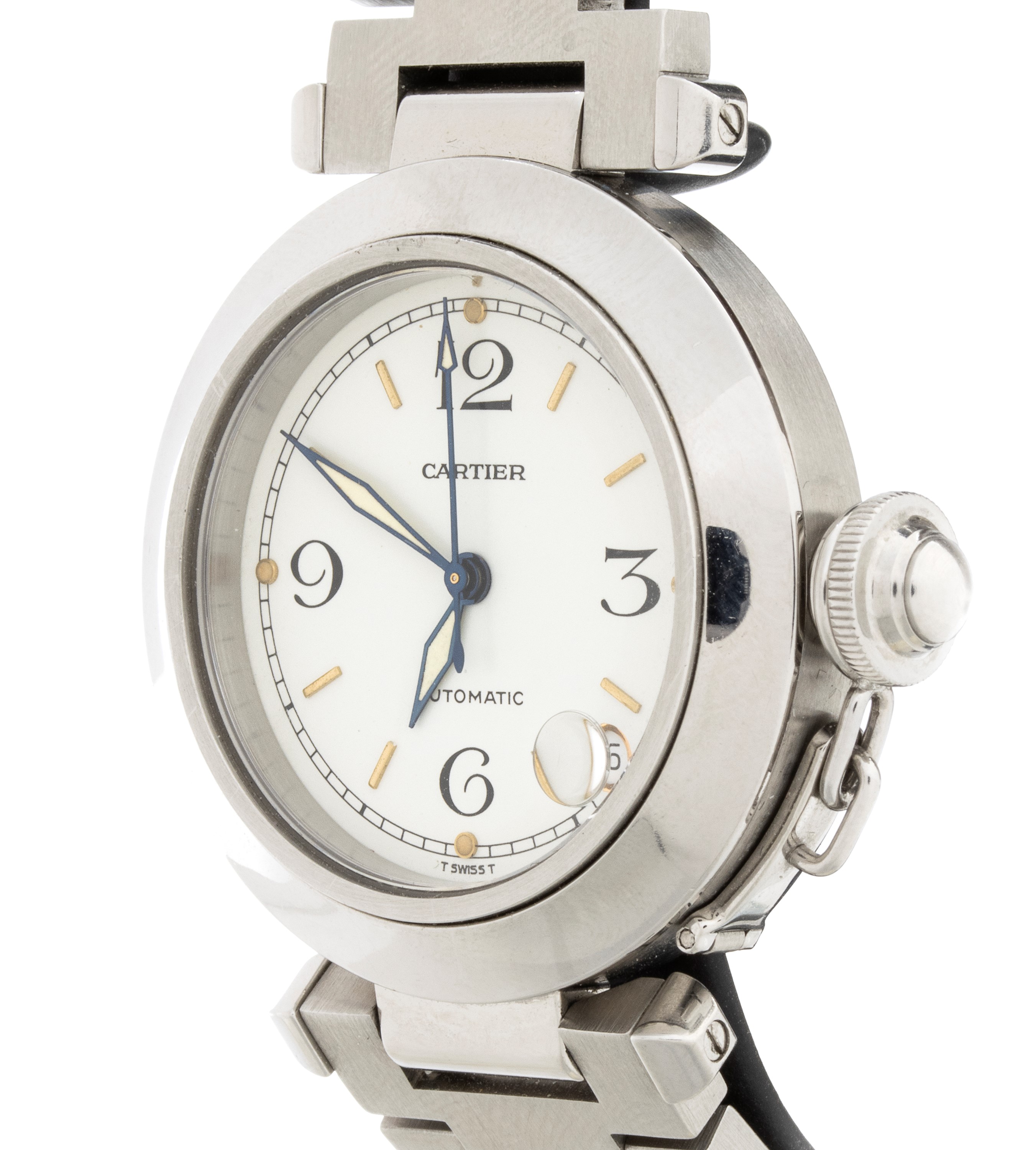 Pasha: orologio da polso in acciaio