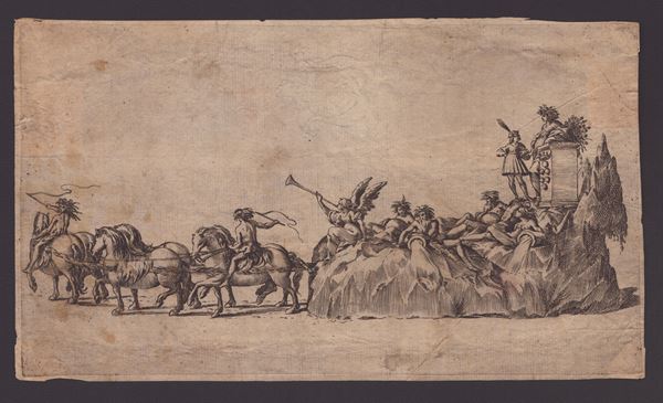 Remigio Cantagallina - Procession with River Gods