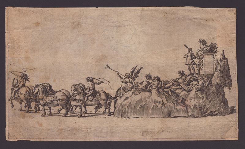 Remigio Cantagallina - Processione con Mostri Marini