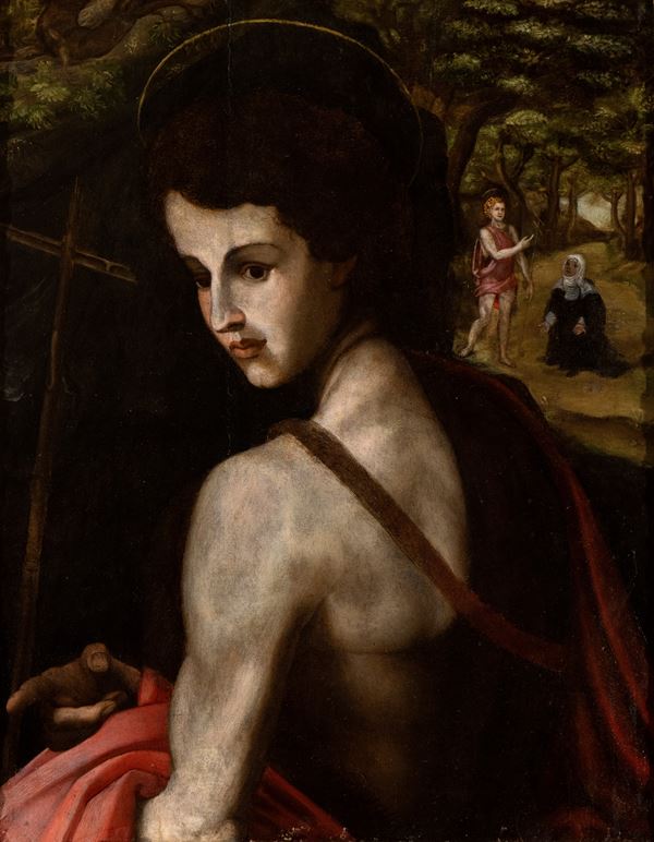 Artista fiorentino, XVI secolo - Saint John the Baptist