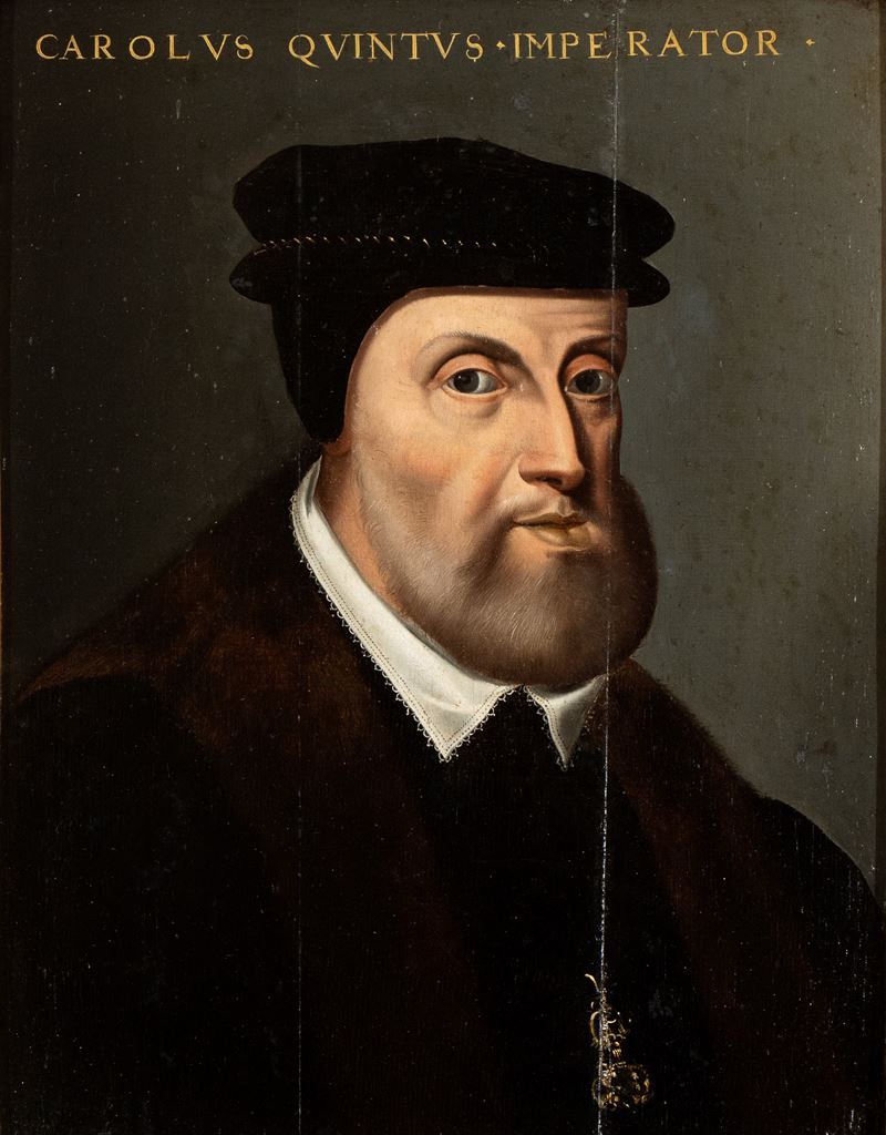 Jan Cornelisz Vermeyen - Ritratto Dell'imperatore Carlo V D'asburgo