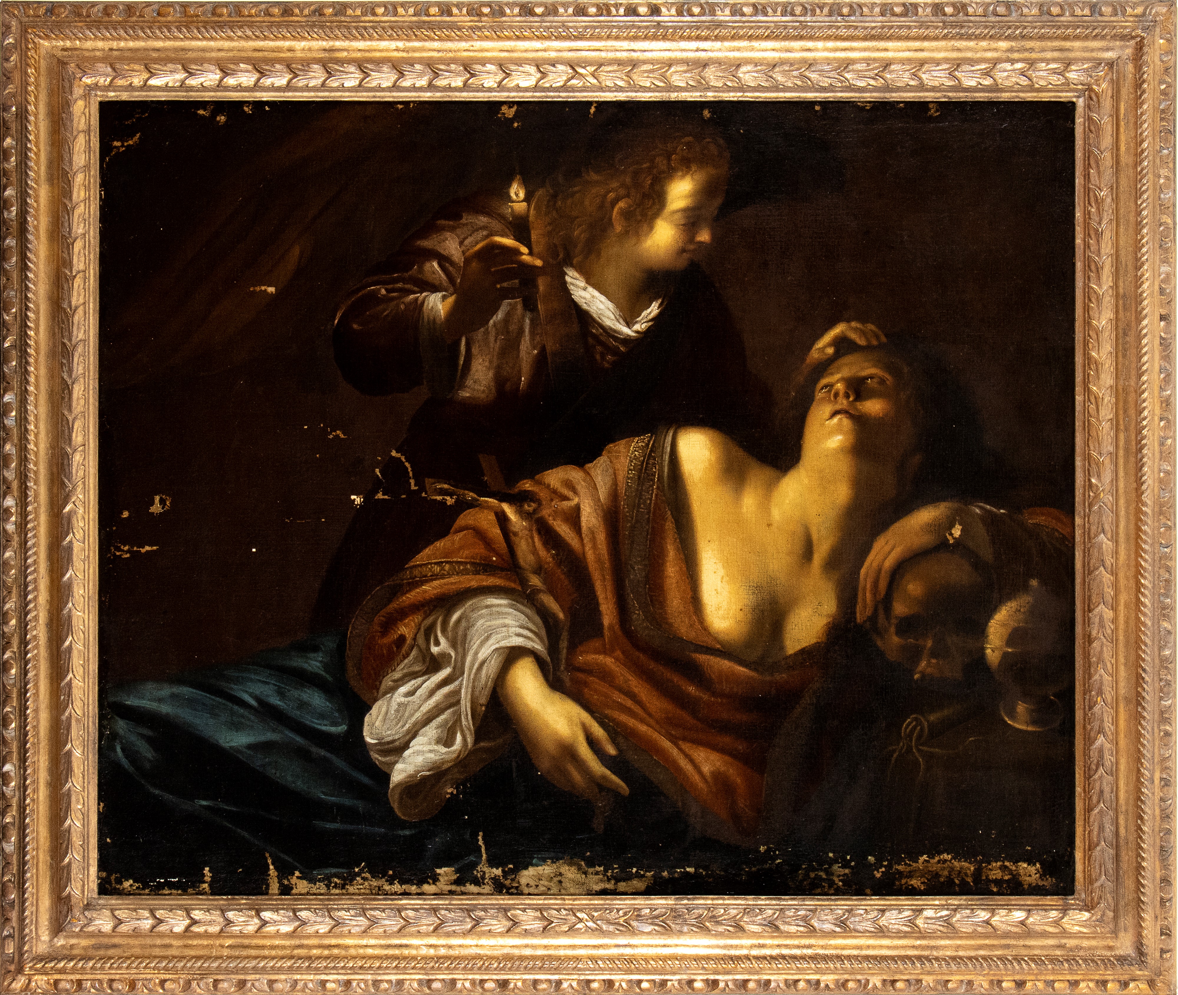 Artista Olandese Attivo a Roma, Prima Metà del XVII Secolo - Maddalena in Estasi