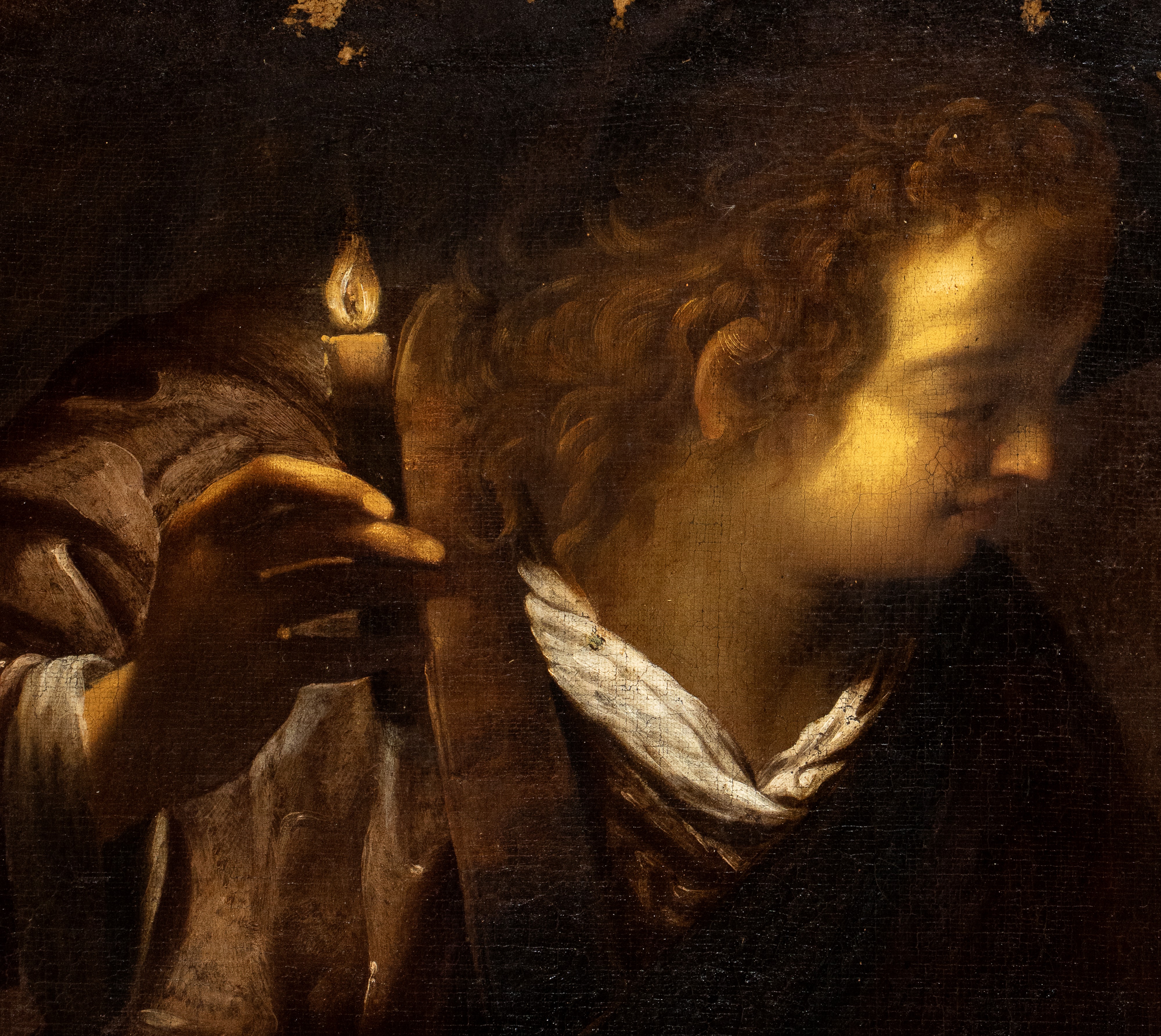 Artista Olandese Attivo a Roma, Prima Metà del XVII Secolo - Maddalena in Estasi