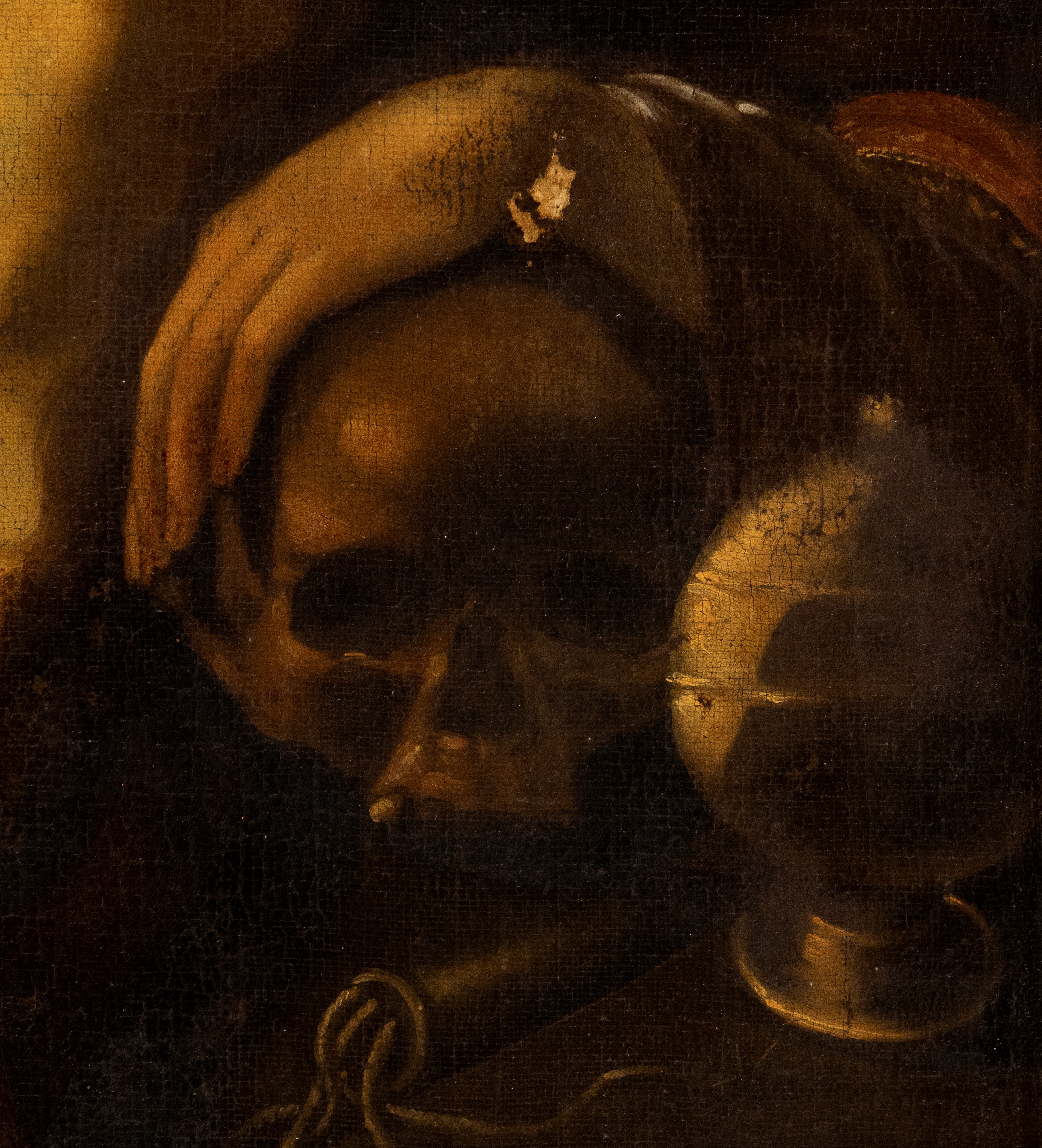 Artista Olandese Attivo a Roma, Prima Metà del XVII Secolo - Maddalena in Estasi