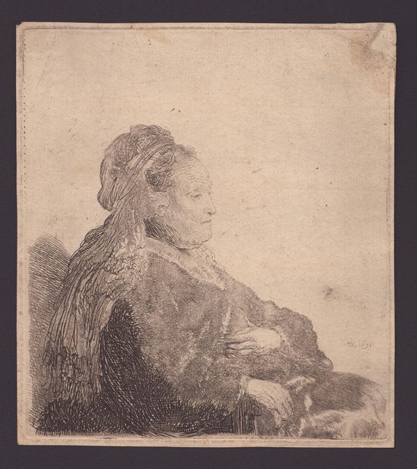 Rembrandt van Rijn - The artist's mother