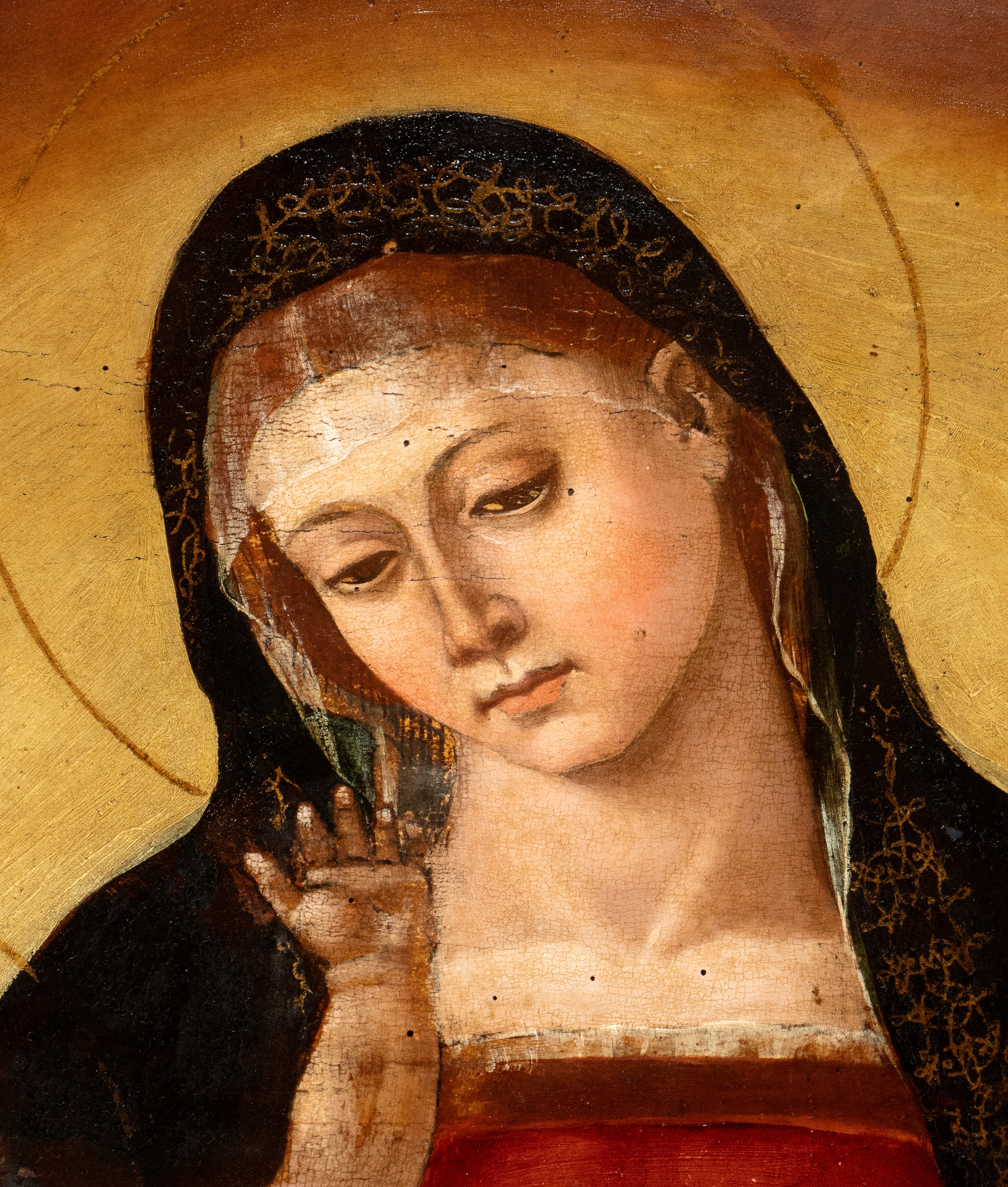 Luca D'egidio di Ventura Luca Signorelli - Madonna con Bambino tra San Giuseppe e Sant'onofrio