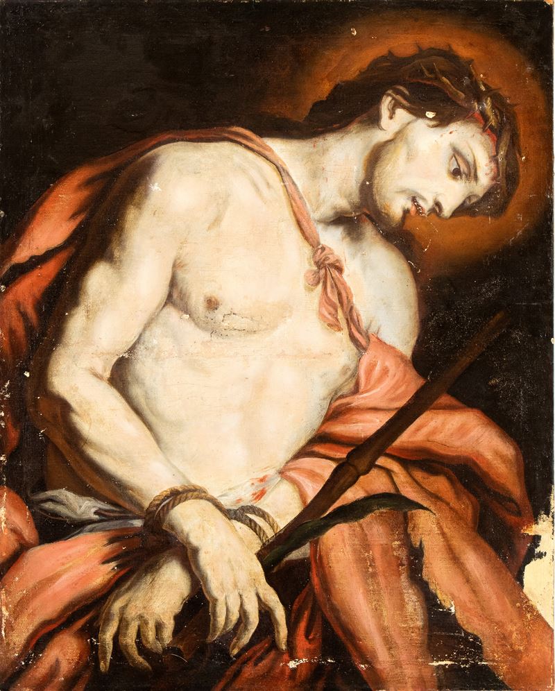 Artista Fiammingo, XVII Secolo - Ecce Homo