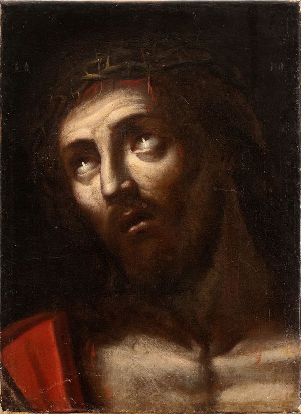 Artista lombardo, XVII secolo - Ecce Homo