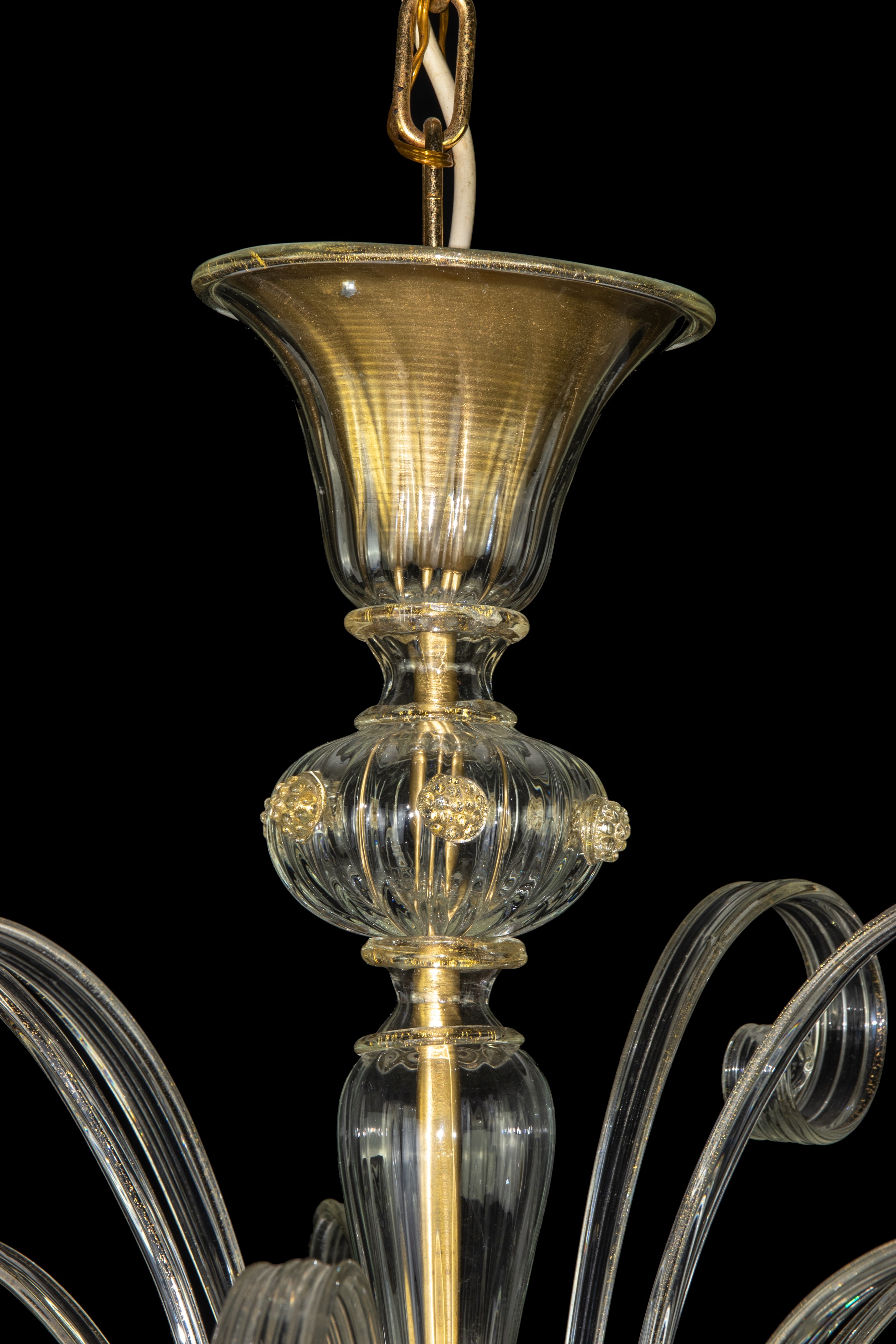 Lampadario vintage di Murano