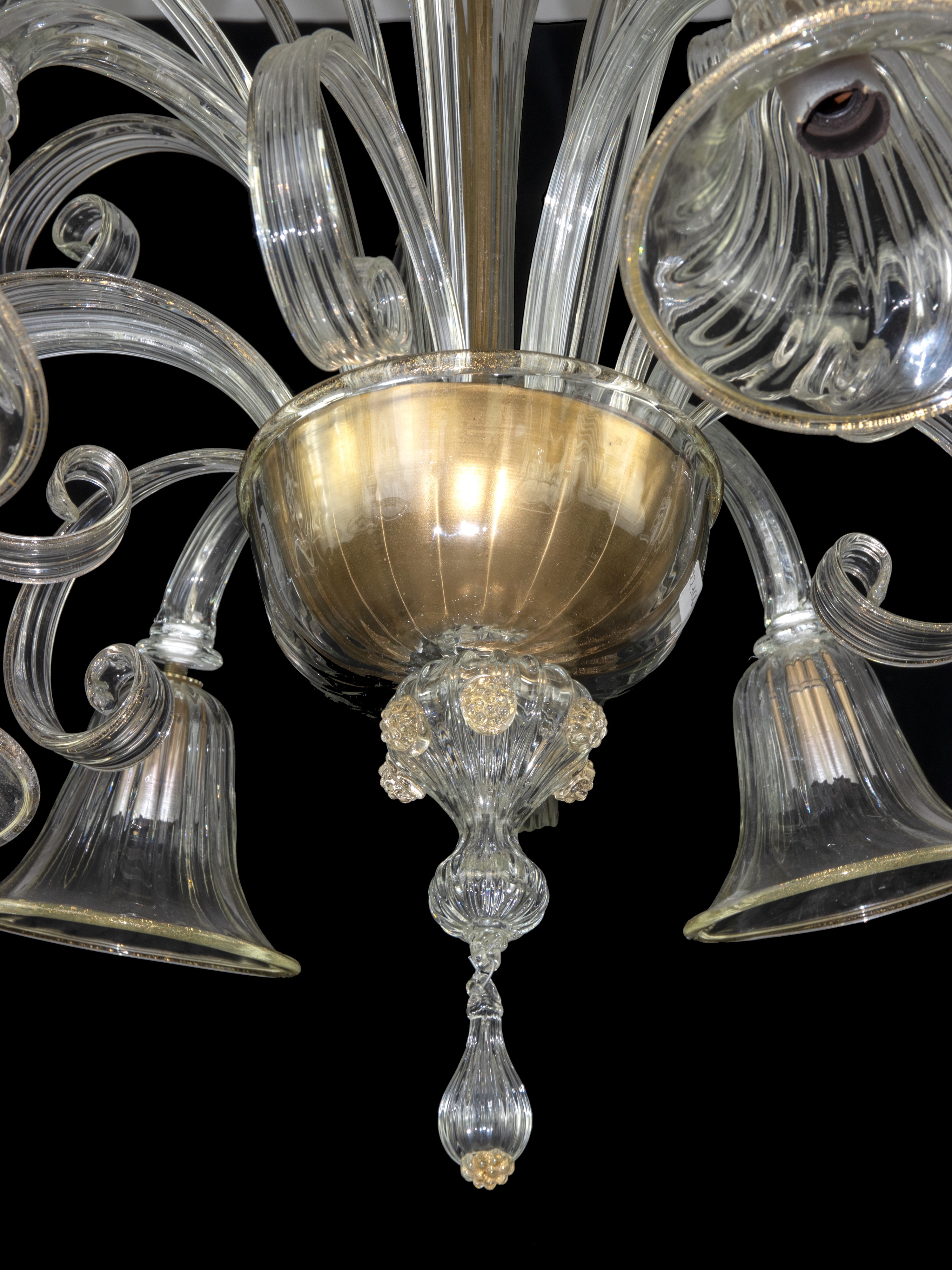 Lampadario Vintage di Murano