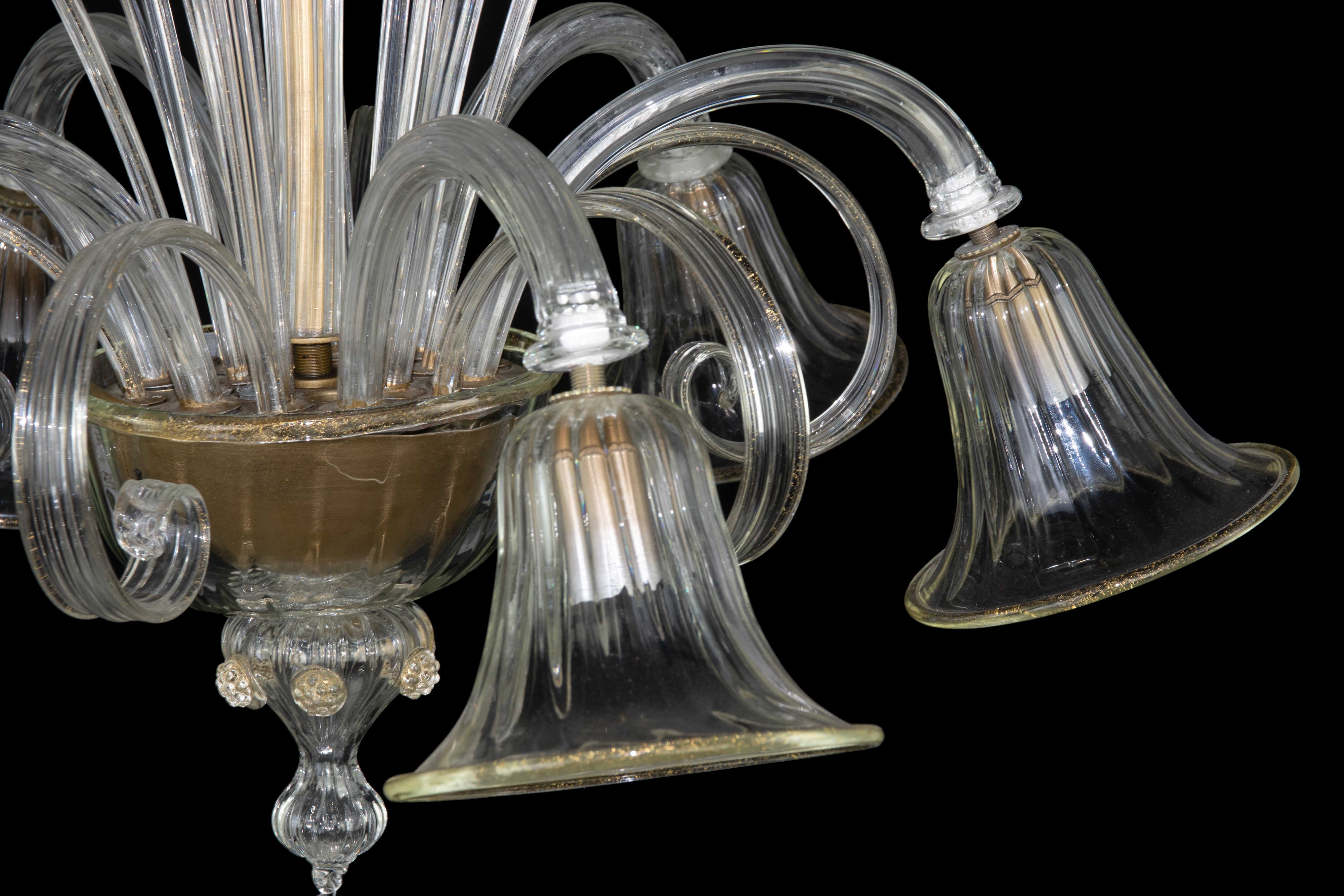Lampadario Vintage di Murano