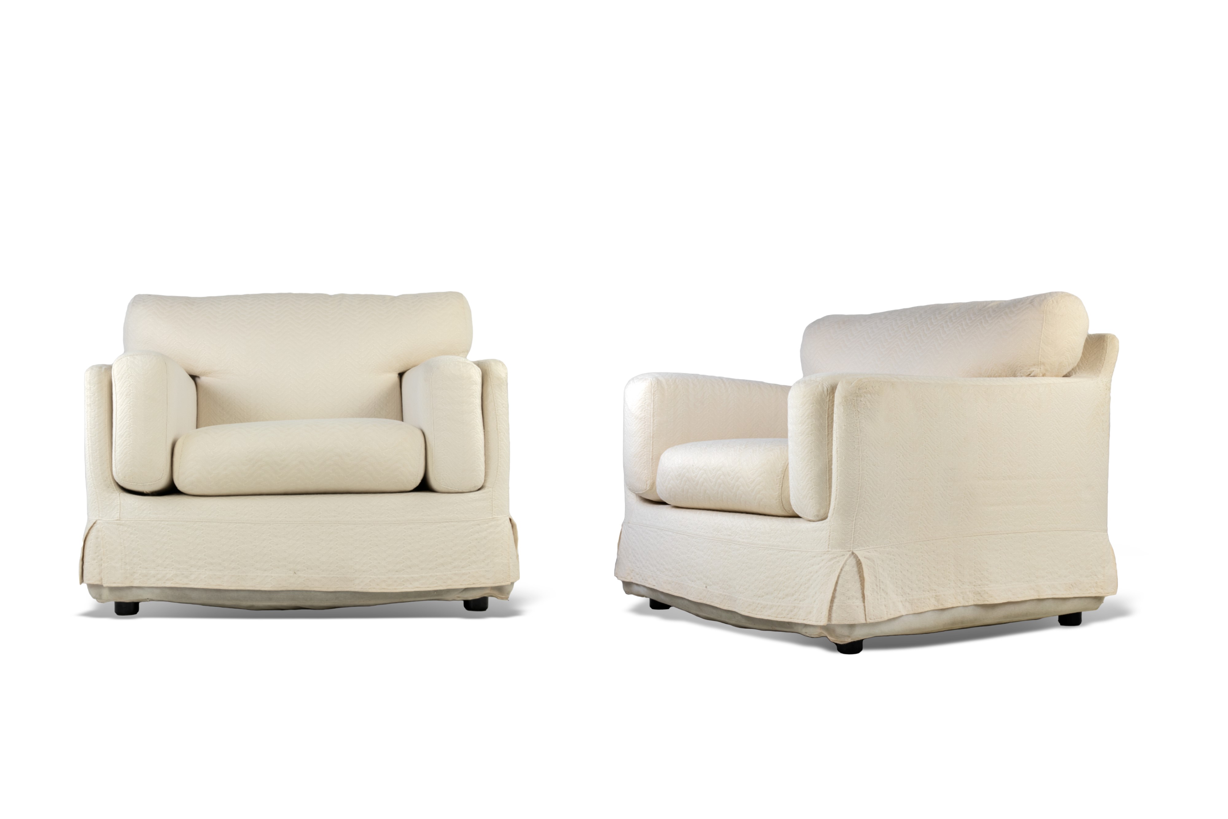 Set di Divano e Poltrona Vintage