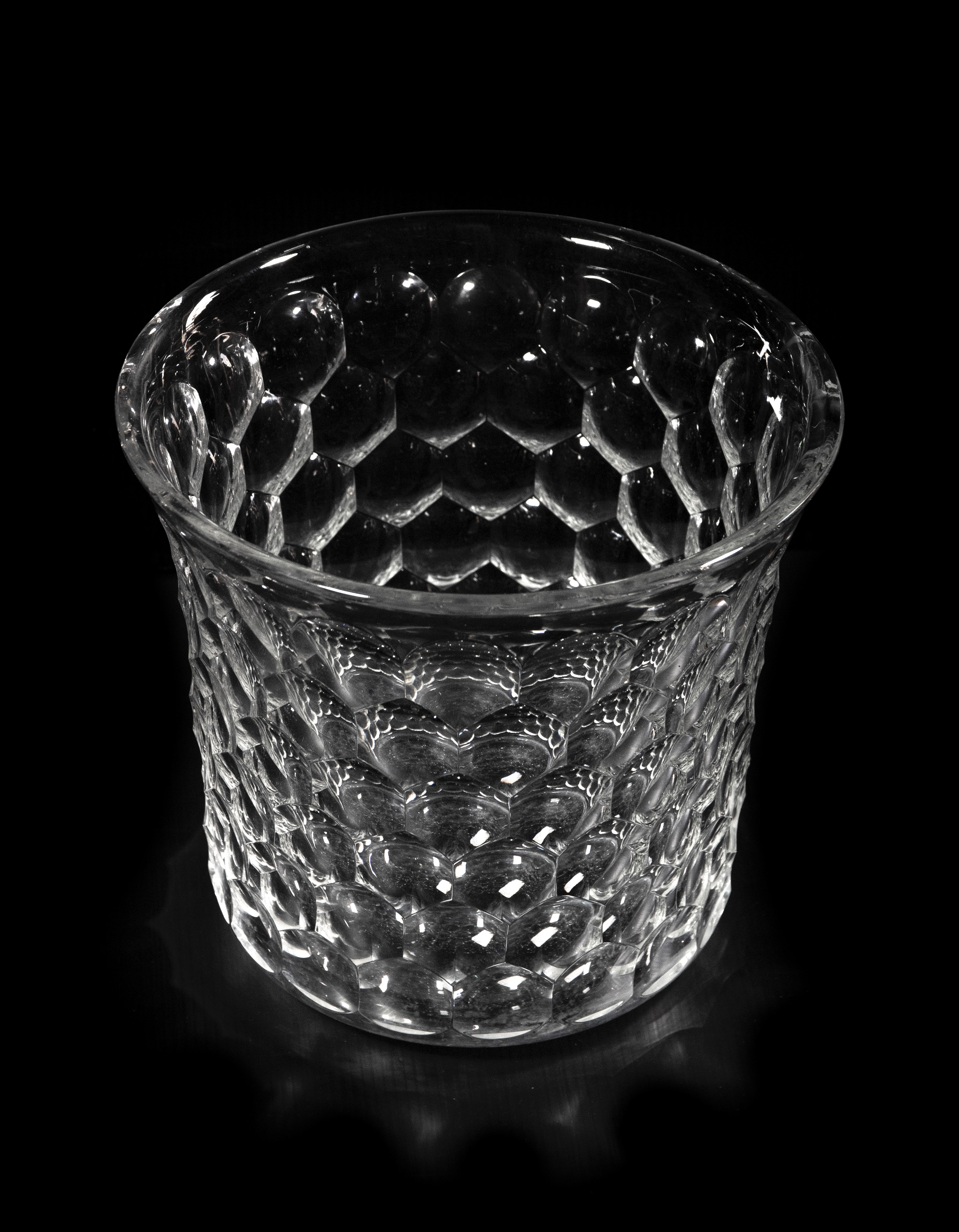 Vaso di cristallo vintage