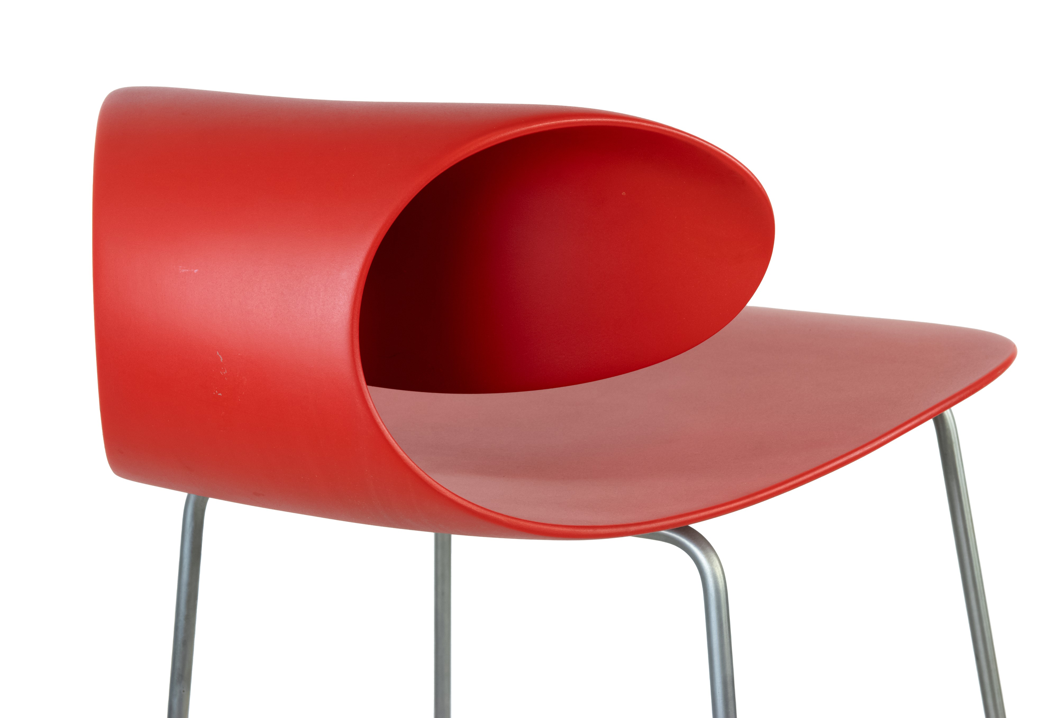 Set di 7 panche Maxima rosse