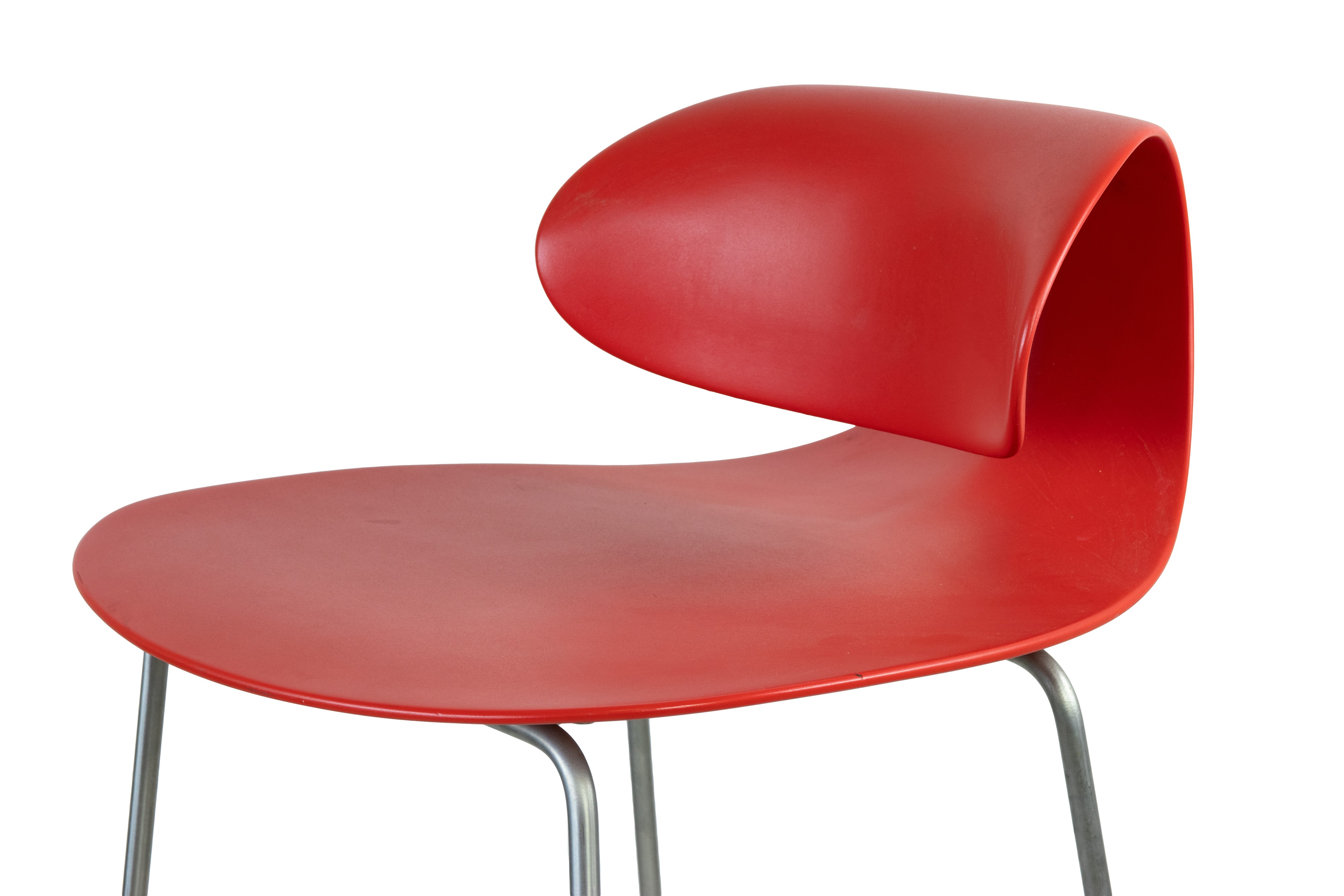 Set di 7 panche Maxima rosse