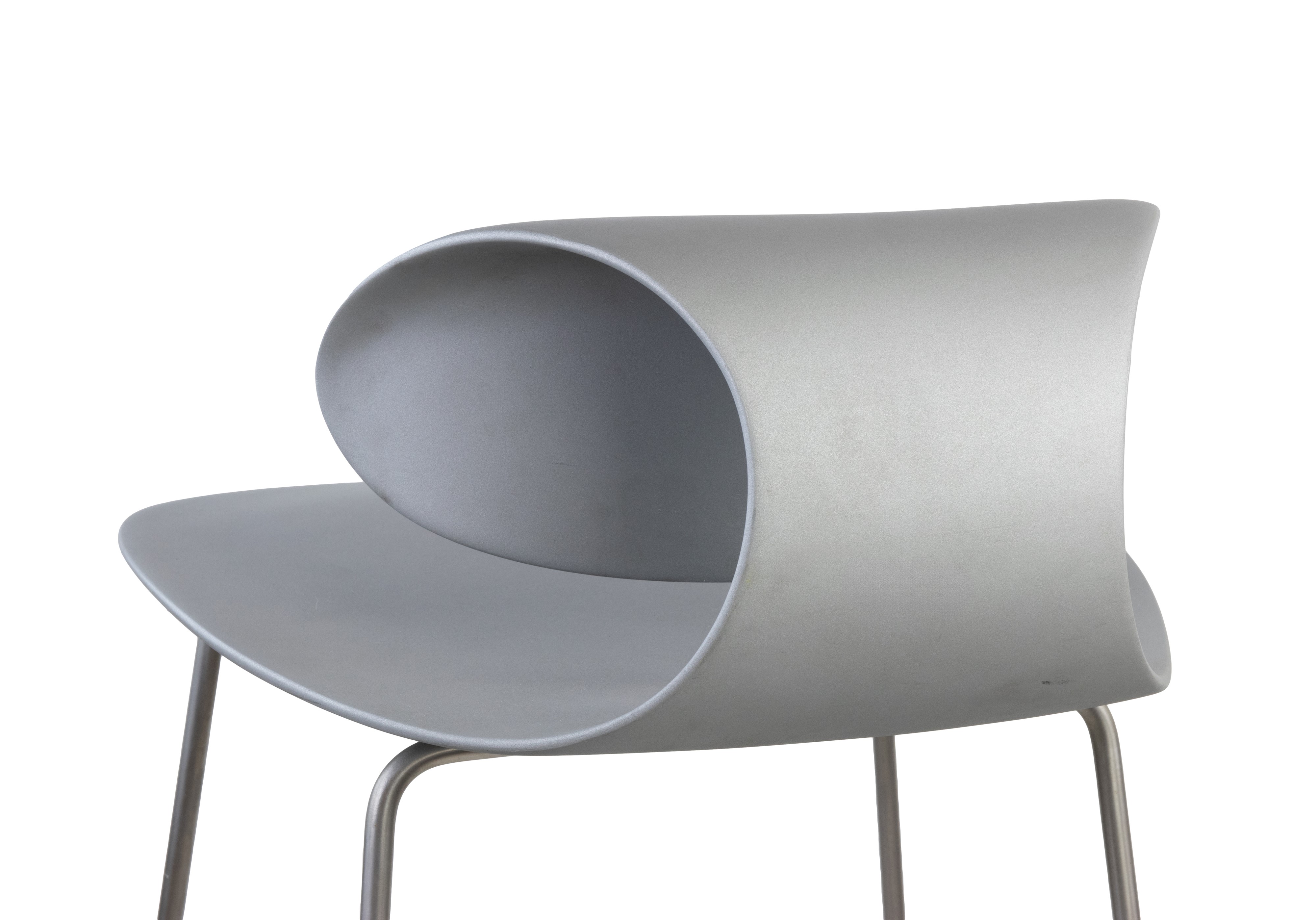 Set di 9 panche Maxima grigie