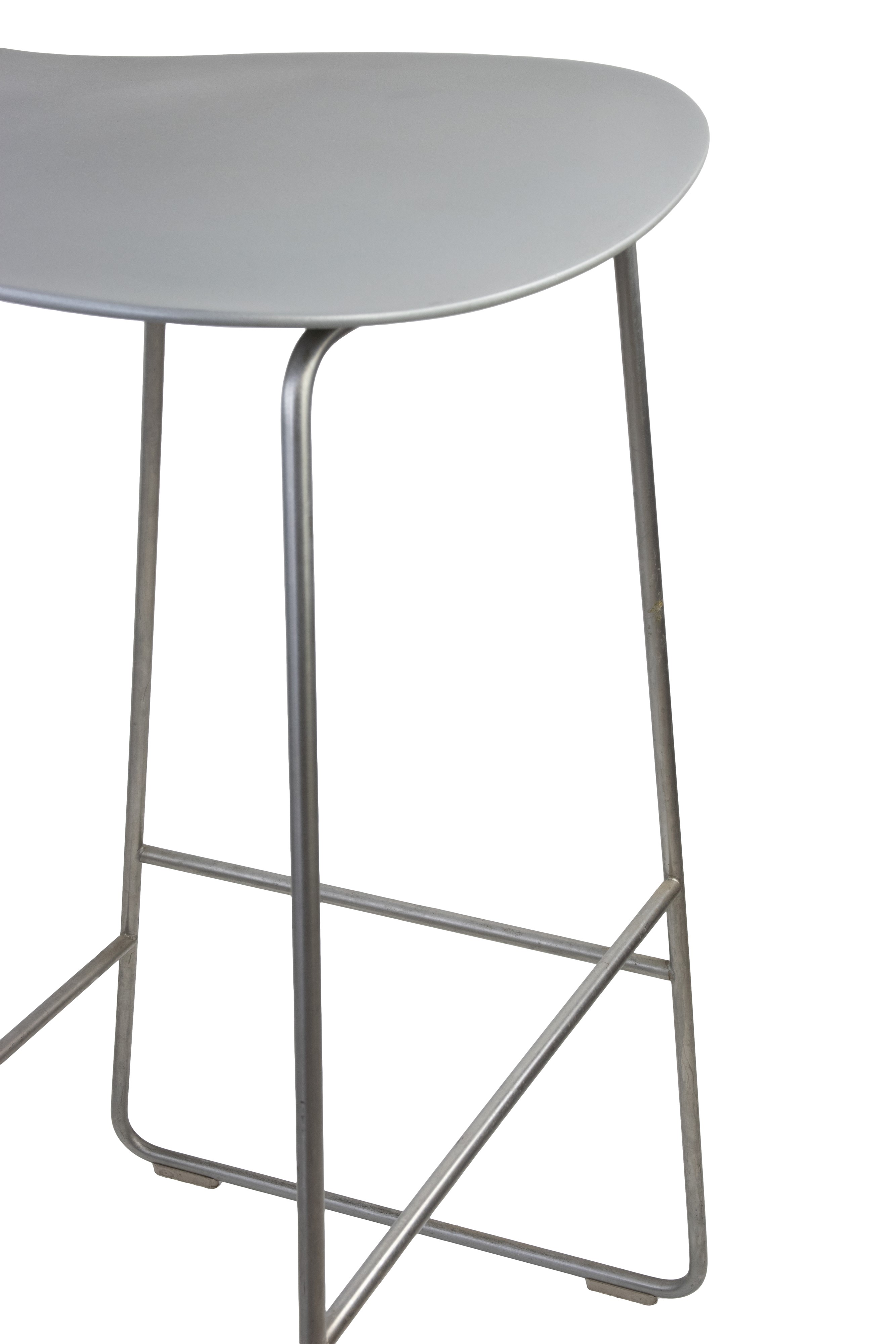 Set di 9 Panche Maxima Grigie