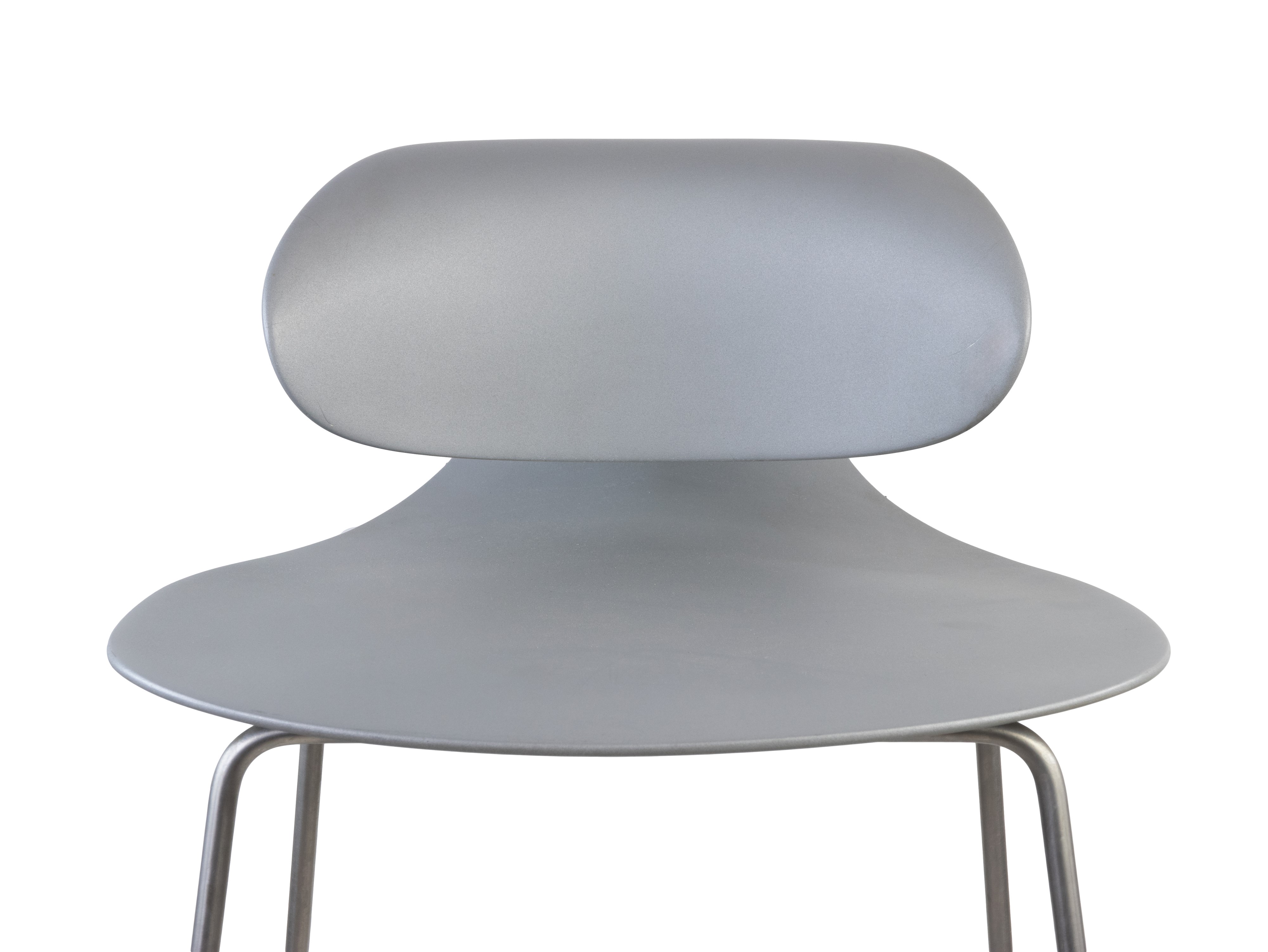 Set di 9 Panche Maxima Grigie