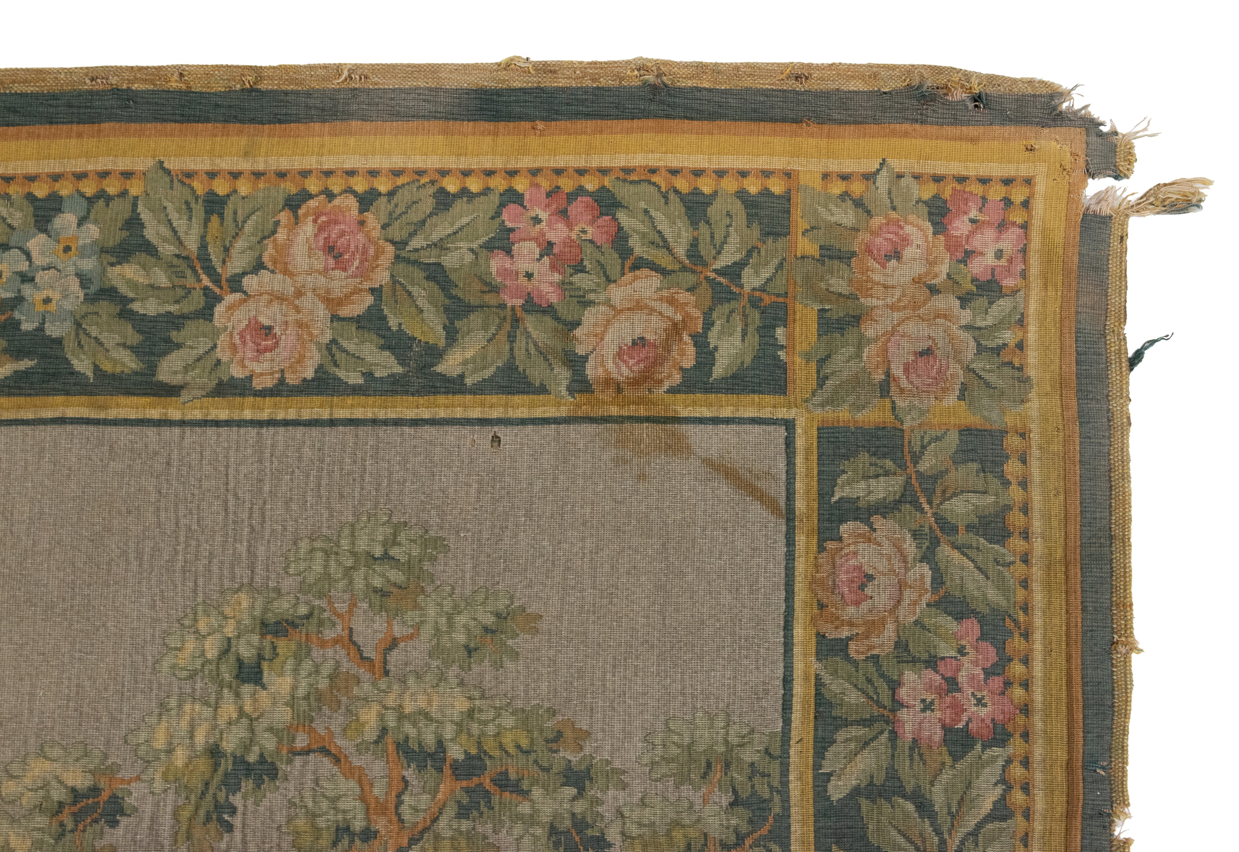 Arazzo D'epoca con Scena Bucolica