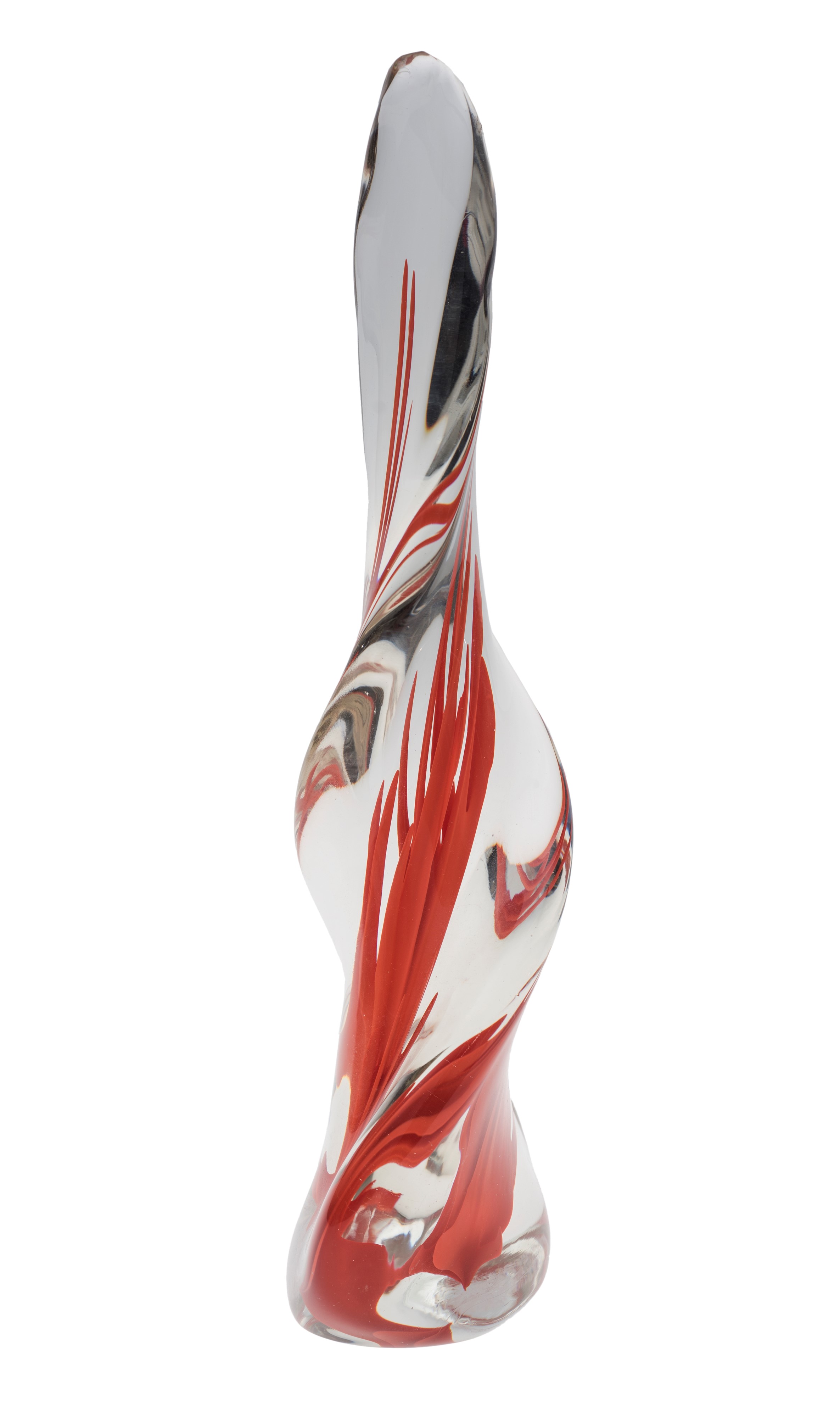 Obelisco a spirale in vetro