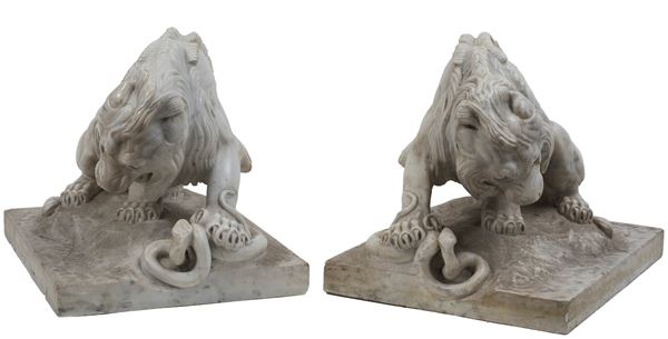 Pair of lions